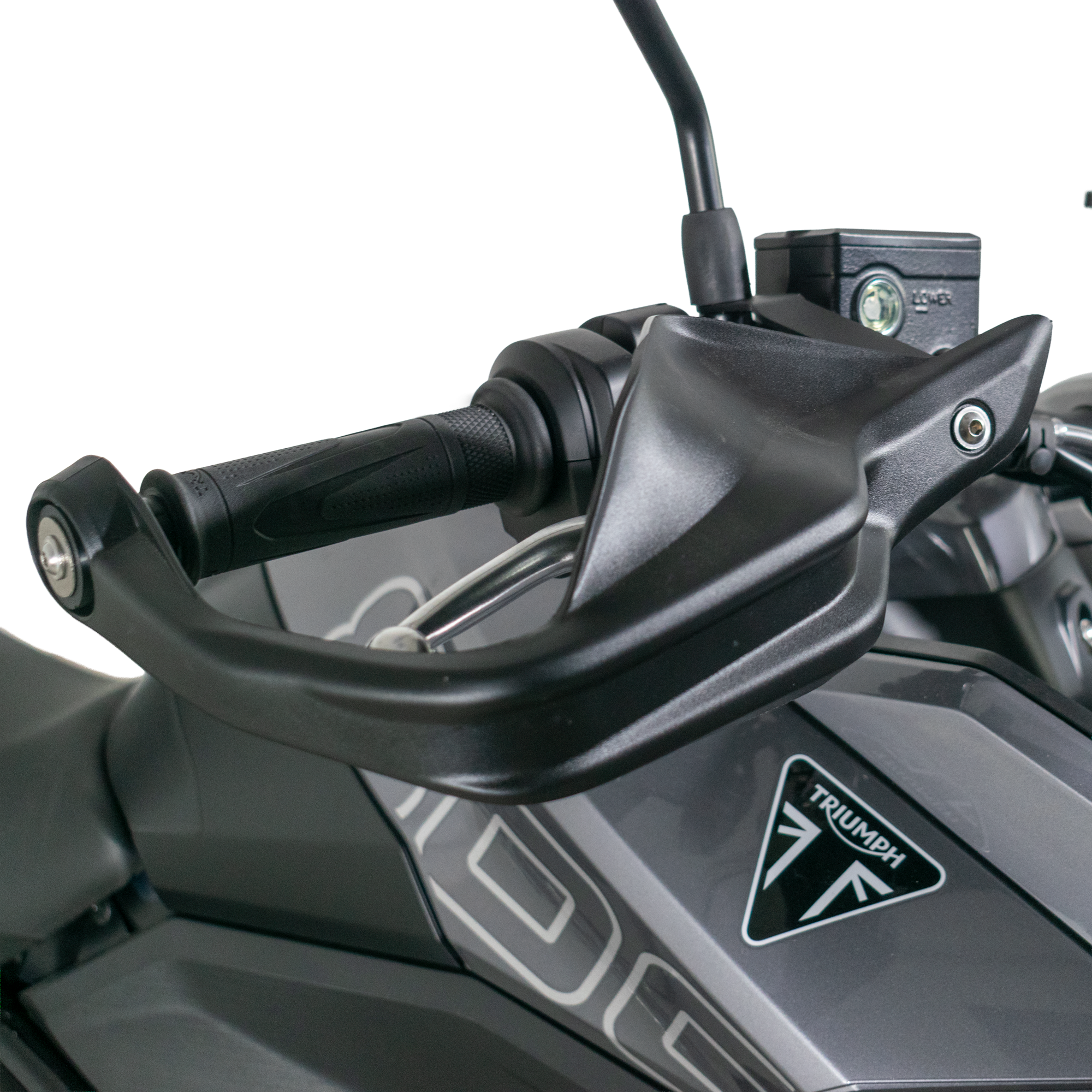 Pyramid Handguards | Matte Black | Triumph Tiger Sport 660 2022>Current -   Pyramid Motorcycle Accessories