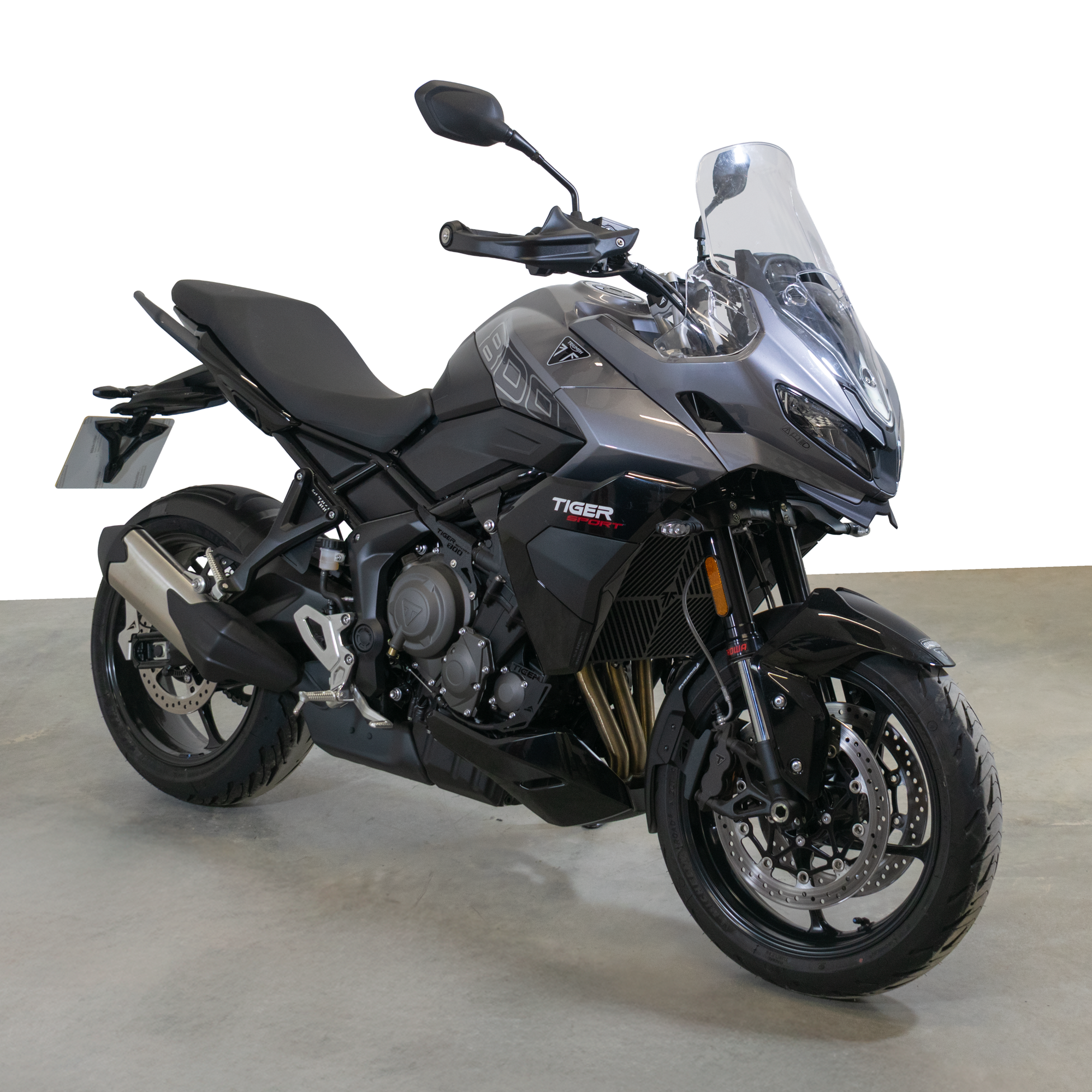 Pyramid Handguards | Matte Black | Triumph Tiger Sport 660 2022>Current -   Pyramid Motorcycle Accessories