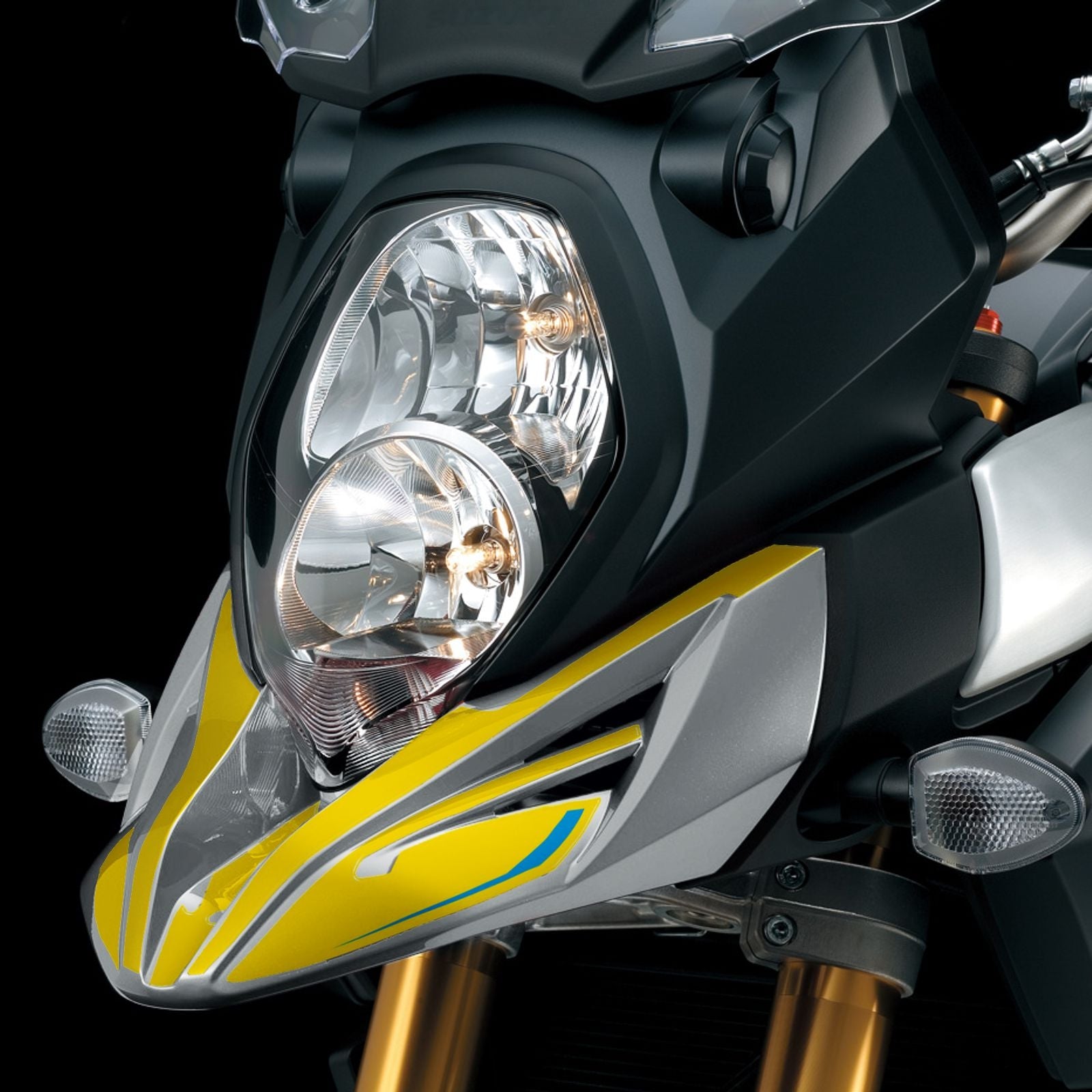 Resin Bike 3D Motorcycle Stickers - Beak | Suzuki V-Strom 1000 / 1000XT 2014>2019 RB-B6T00565 -   Pyramid Motorcycle Accessories