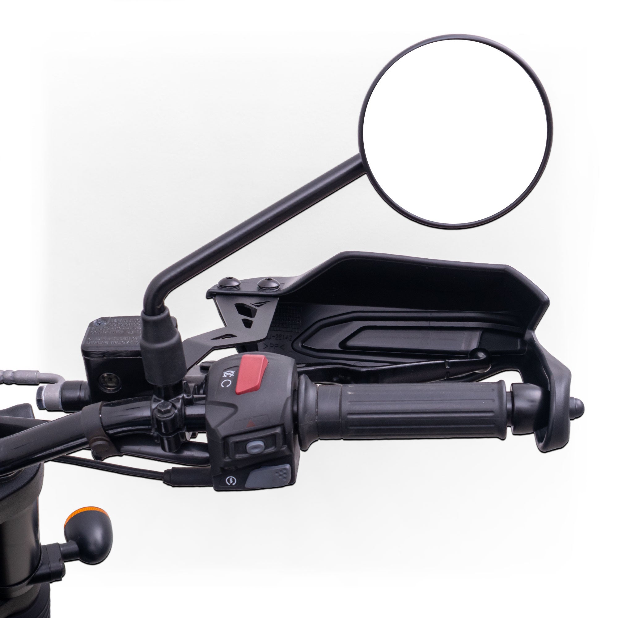 Pyramid Handguards | Matte Black | BSA Bantam 350 2025>Current -   Pyramid Motorcycle Accessories