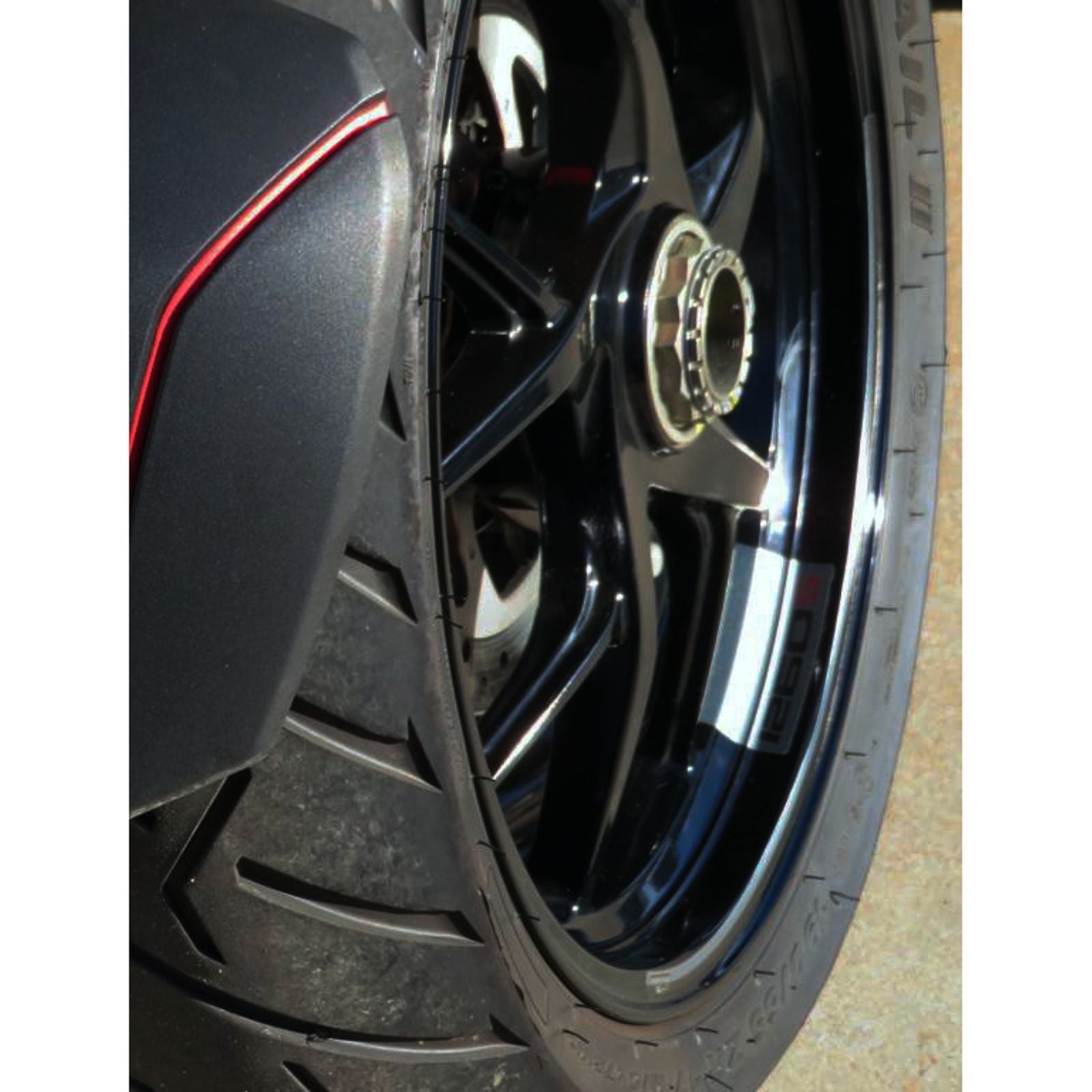 Resin Bike 3D Motorcycle Stickers - Wheels| Ducati Multistrada 1260 S 2018>2020 -   Pyramid Motorcycle Accessories