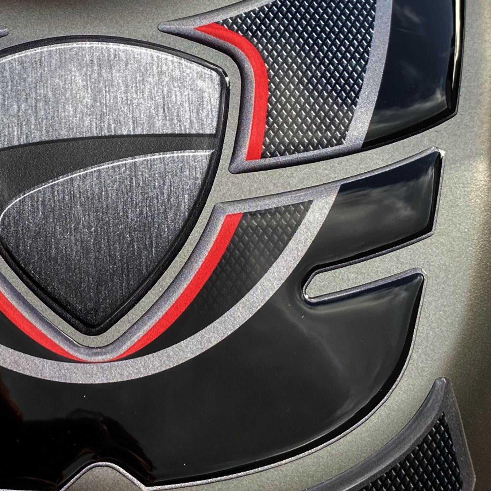 Resin Bike 3D Motorcycle Stickers - Tank Pad | Ducati Multistrada 1260 S 2018>2020 -   Pyramid Motorcycle Accessories