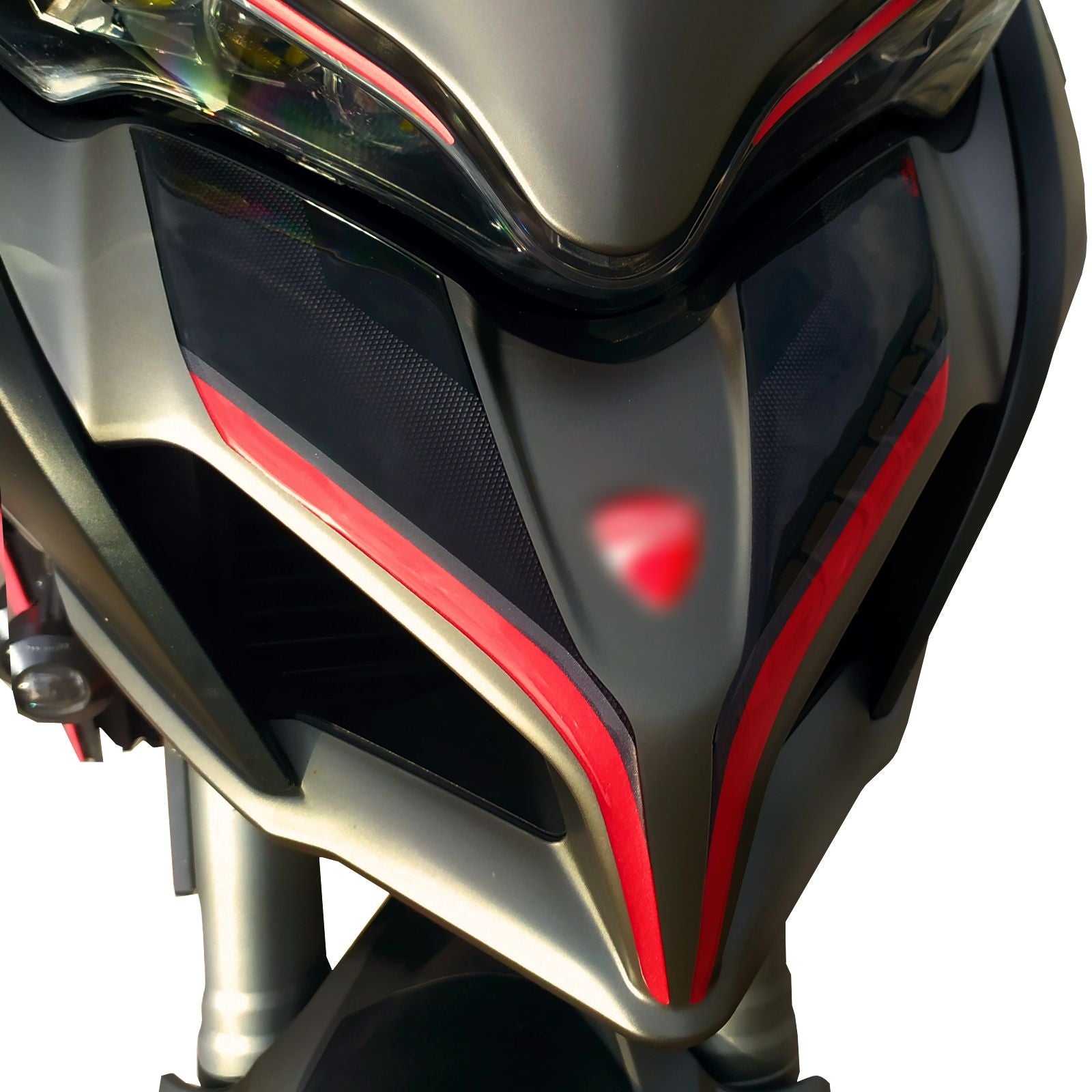 Resin Bike 3D Motorcycle Stickers - Beak | Ducati Multistrada 1260 S 2018>2020 -   Pyramid Motorcycle Accessories