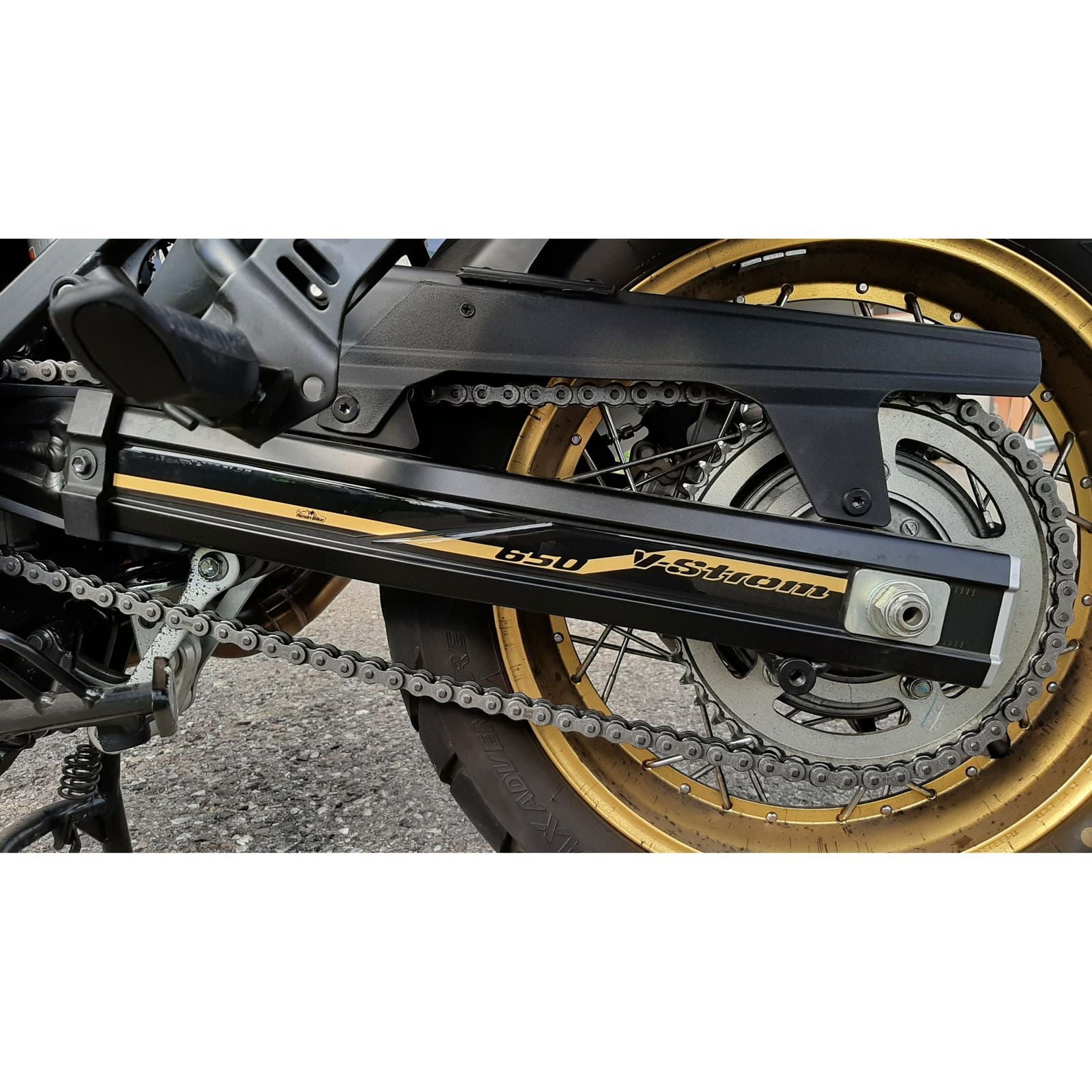 Resin Bike 3D Motorcycle Stickers - Forks | Suzuki V-Strom 650XT 2020>Current -   Pyramid Motorcycle Accessories
