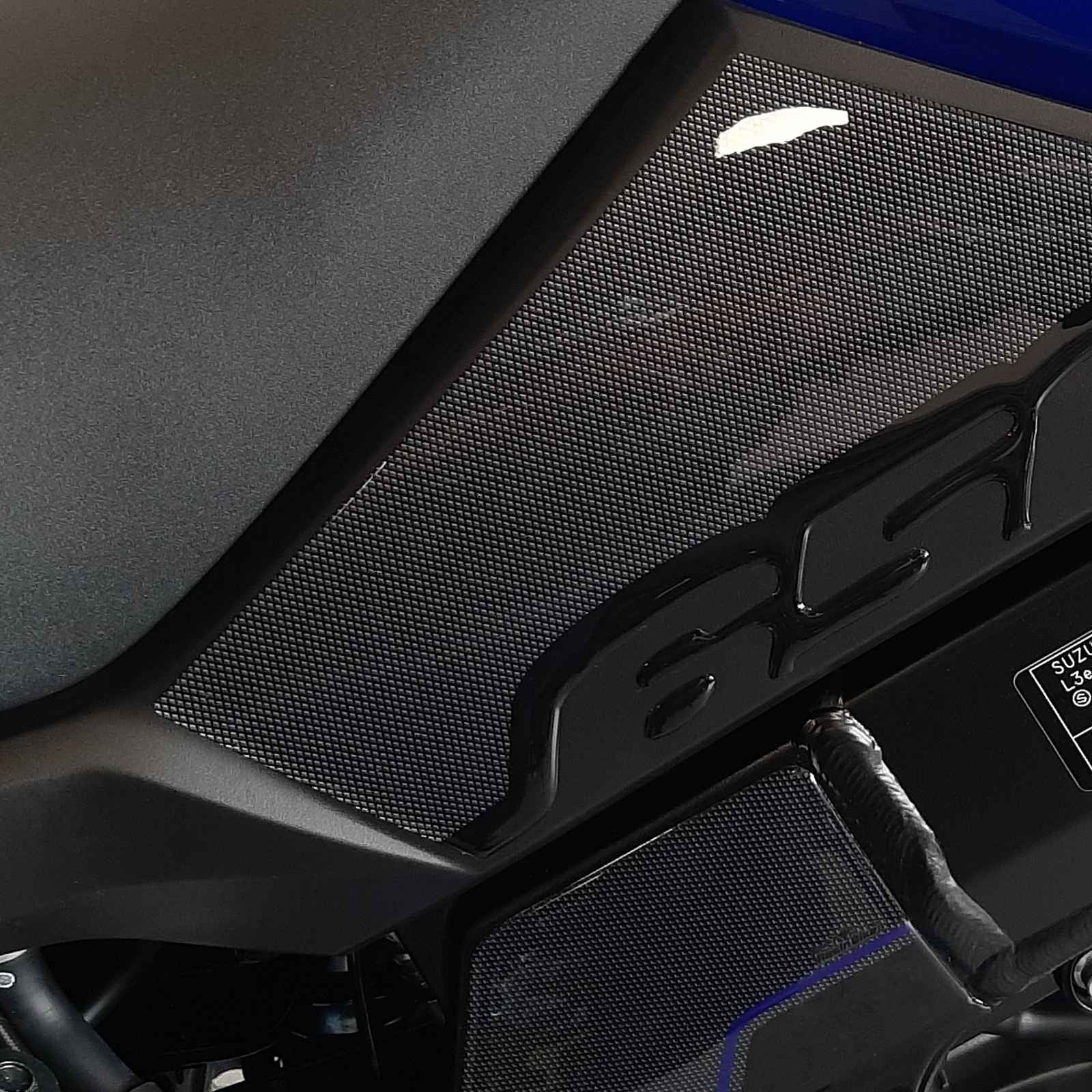 Resin Bike 3D Motorcycle Stickers - Tank Sides | Suzuki V-Strom 650XT 2021>2023 -   Pyramid Motorcycle Accessories