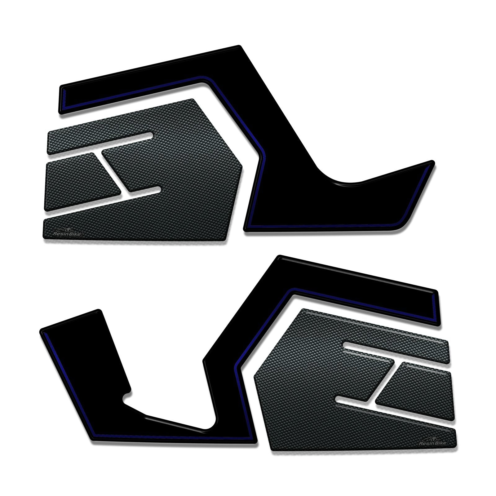 Resin Bike 3D Motorcycle Stickers - Handguards | Suzuki V-Strom 650XT 2017>2023 -   Pyramid Motorcycle Accessories