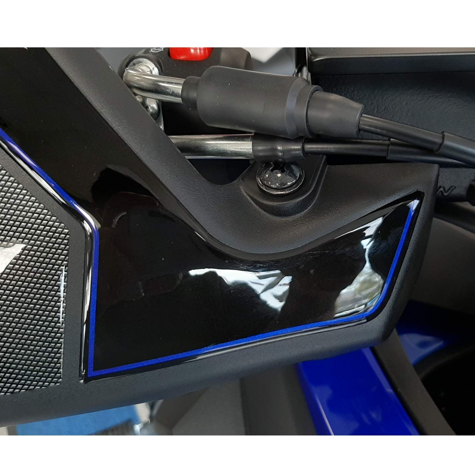 Resin Bike 3D Motorcycle Stickers - Handguards | Suzuki V-Strom 650XT 2017>2023 -   Pyramid Motorcycle Accessories