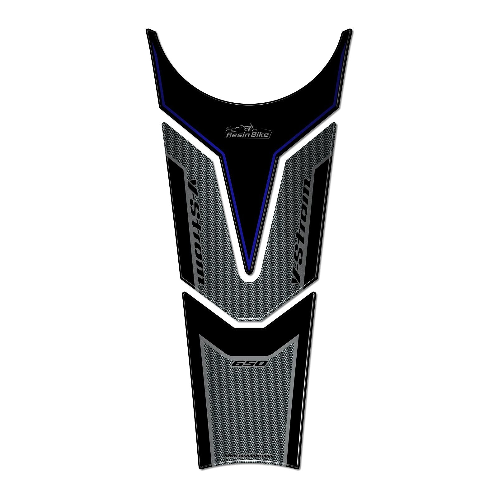 Resin Bike 3D Motorcycle Stickers - Tank Pad | Suzuki V-Strom 650XT 2020>Current -   Pyramid Motorcycle Accessories