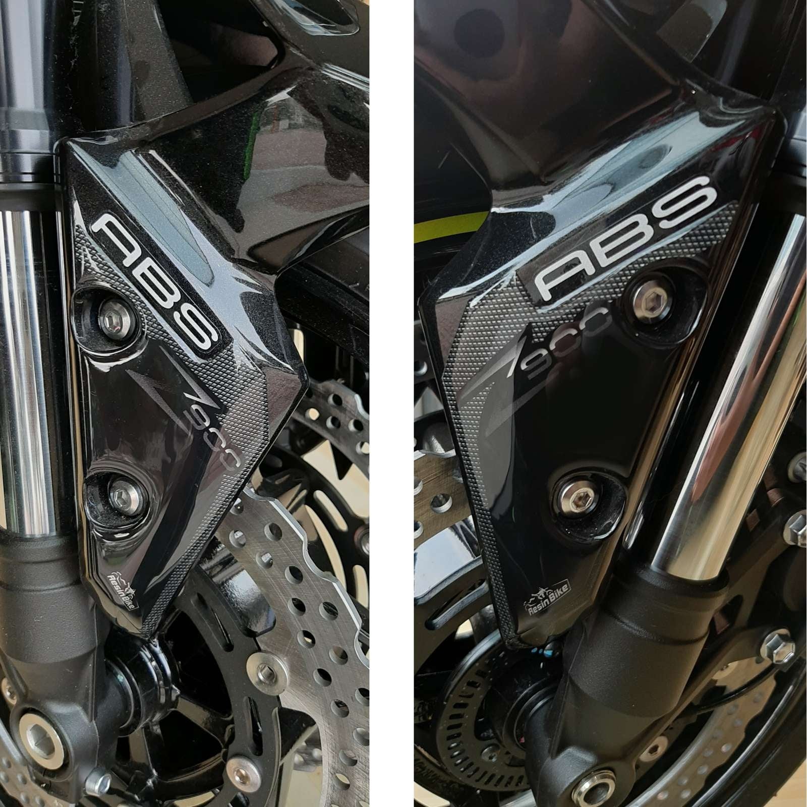 Resin Bike 3D Motorcycle Stickers - Side Panels | Kawasaki Z 900 2021>2024 -   Pyramid Motorcycle Accessories