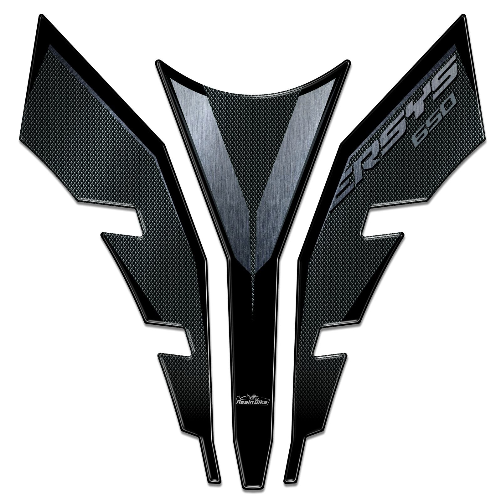 Resin Bike 3D Motorcycle Stickers - Tank Pad | Kawasaki Versys 650 2017>2021 RB-1000150800009 -   Pyramid Motorcycle Accessories