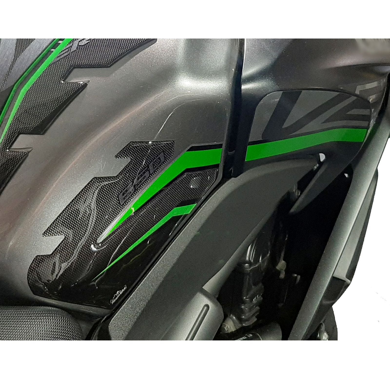 Resin Bike 3D Motorcycle Stickers - Tank Sides | Kawasaki Versys 650 2017>2021 RB-1000151400000 -   Pyramid Motorcycle Accessories