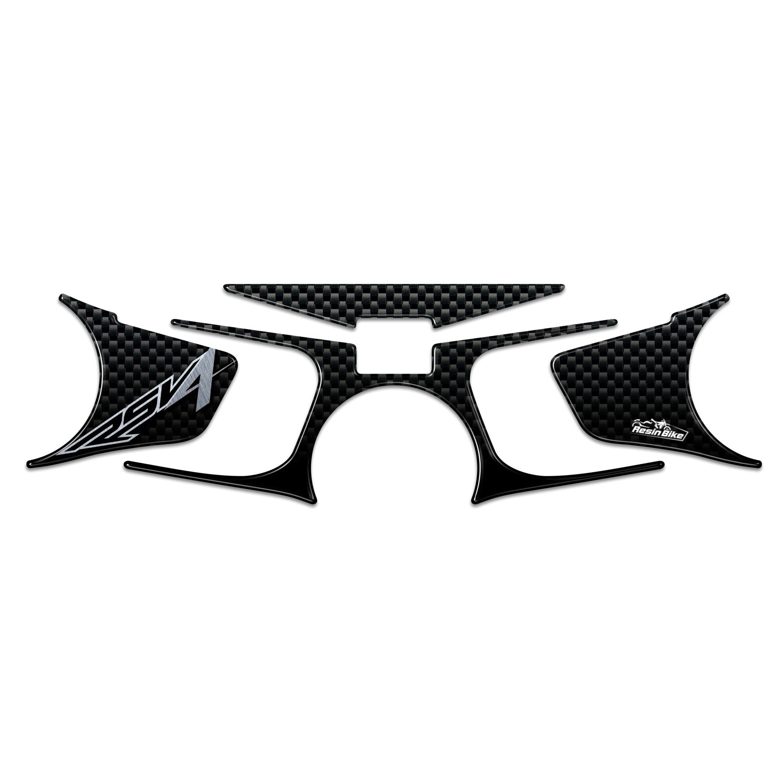 Resin Bike 3D Motorcycle Stickers - Top Yoke | Aprilia RSV4 2017>2023 -   Pyramid Motorcycle Accessories