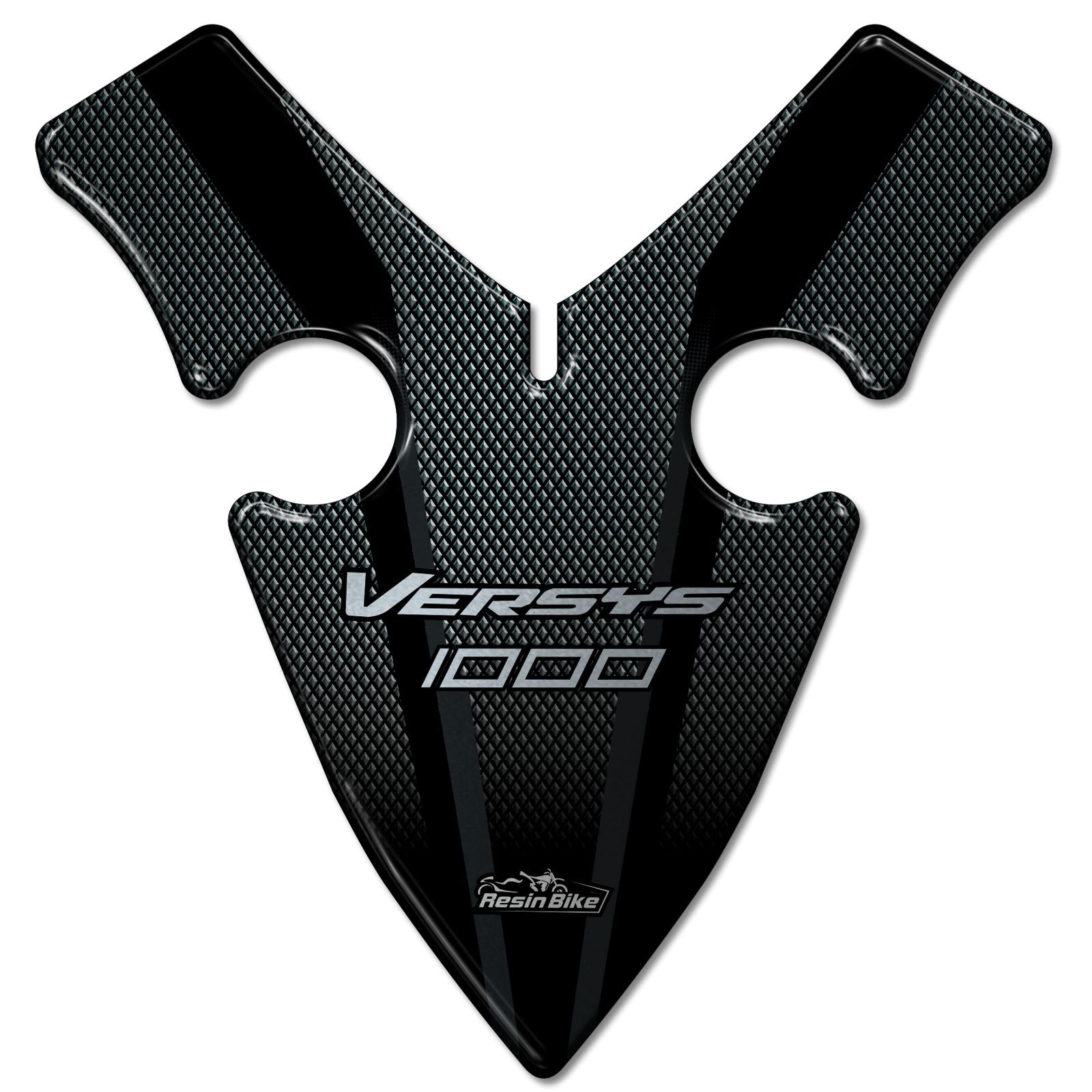 Resin Bike 3D Motorcycle Stickers - Frontal Area | Kawasaki Versys 1000 2017>2024 -   Pyramid Motorcycle Accessories