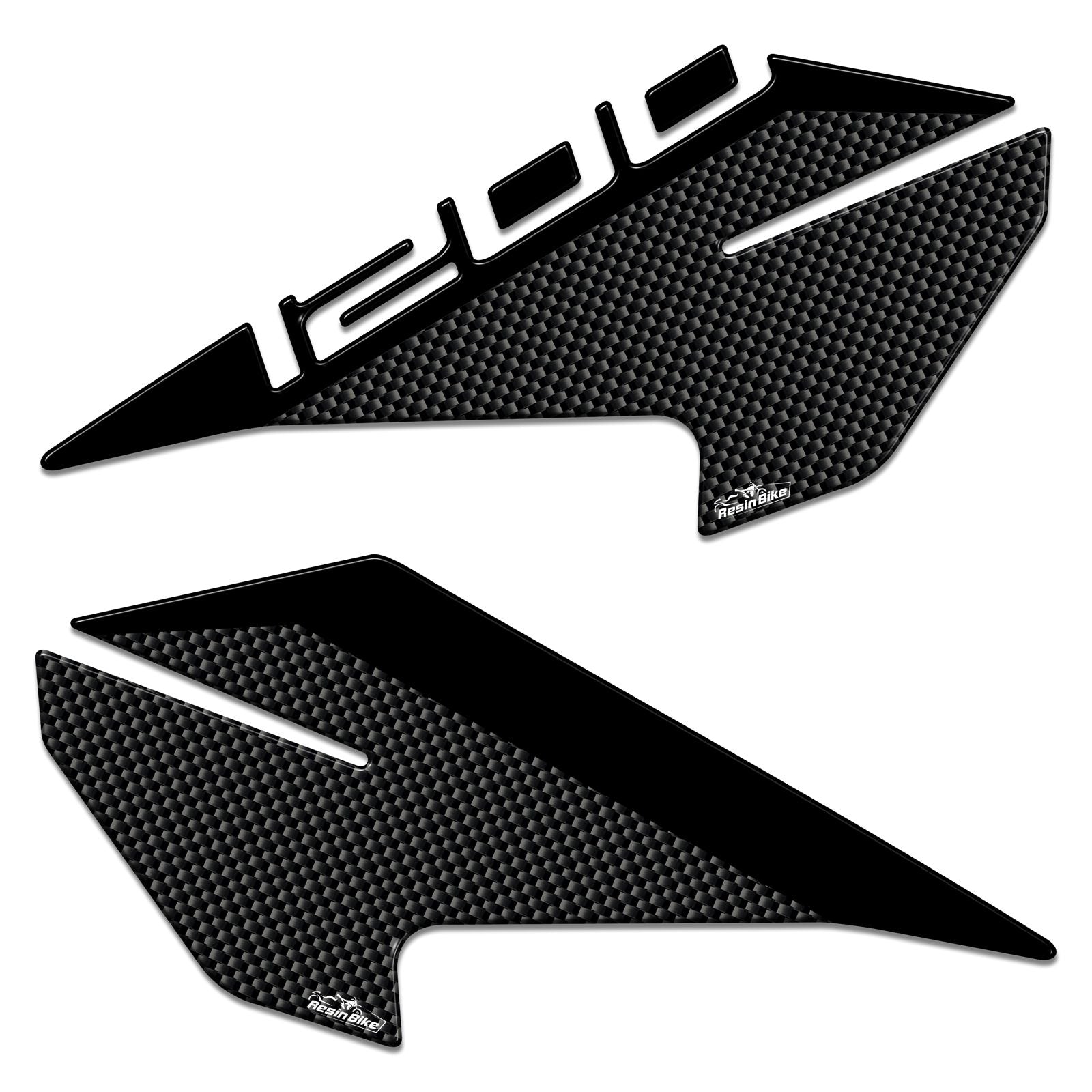 Resin Bike 3D Motorcycle Stickers - Front Fender | Ducati Multistrada 1200 2010>2012 -   Pyramid Motorcycle Accessories