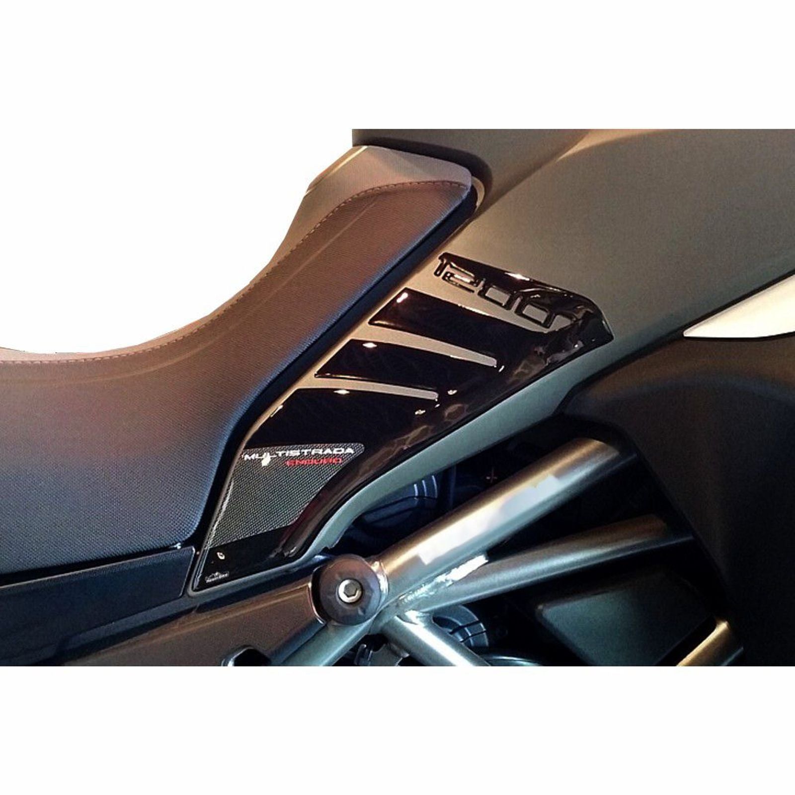 Resin Bike 3D Motorcycle Stickers - Tank Sides | Ducati Multistrada 1200 Enduro 2016>2018 -   Pyramid Motorcycle Accessories