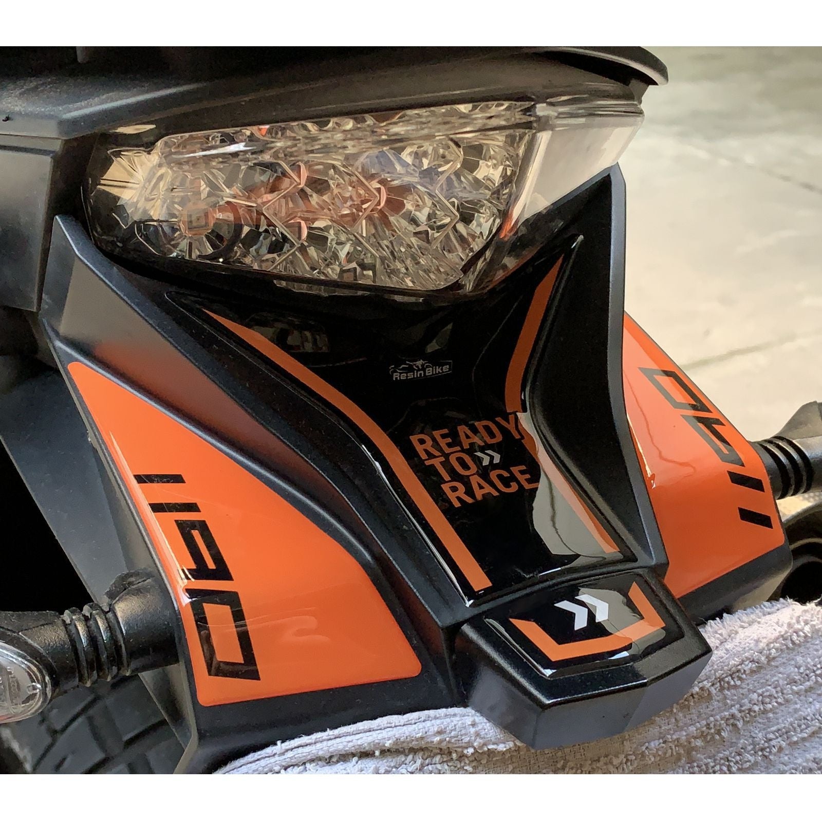 Resin Bike 3D Motorcycle Stickers - Tail Section | KTM 1190 Adventure 2013>2016 RB-1000153800006 -   Pyramid Motorcycle Accessories