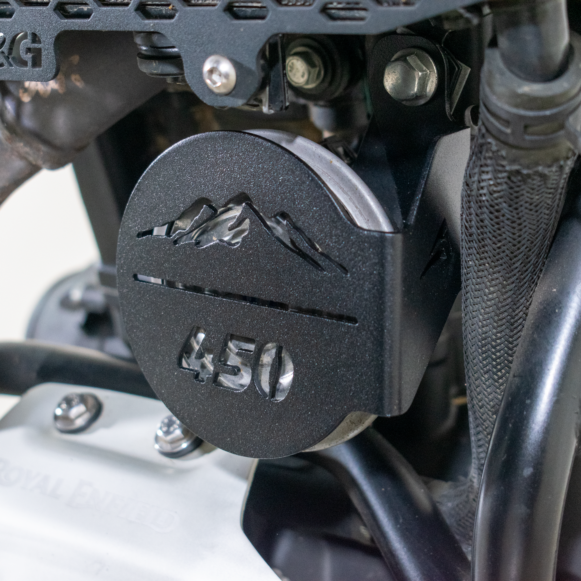 Pyramid Horn Cover | Black | Royal Enfield Himalayan 450 2024>Current -   Pyramid Motorcycle Accessories