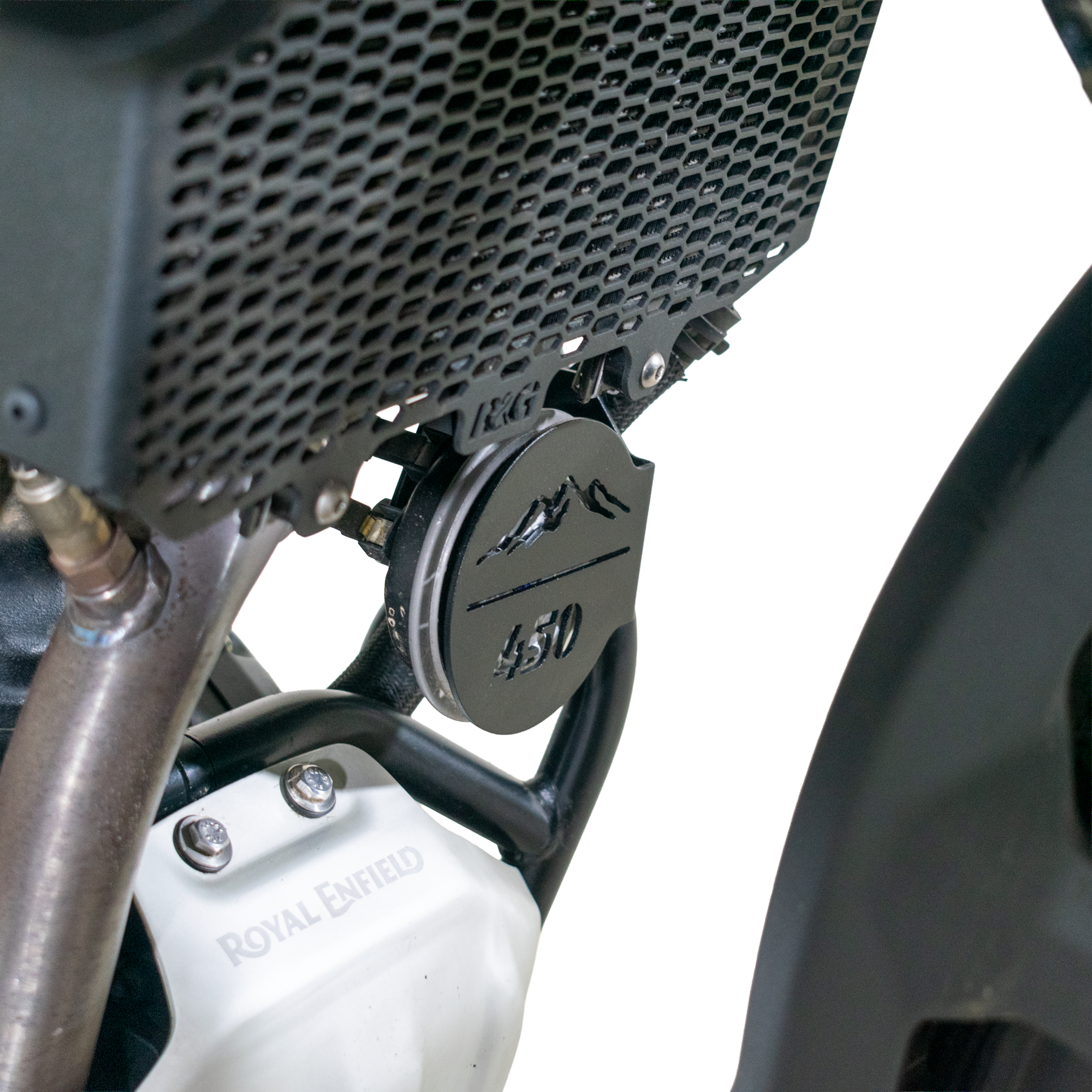 Pyramid Horn Cover | Black | Royal Enfield Himalayan 450 2024>Current -   Pyramid Motorcycle Accessories