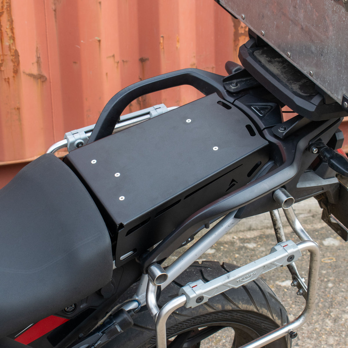 Pyramid Pillion Luggage Rack | Matte Black | Triumph Tiger 900/850 2020>Current