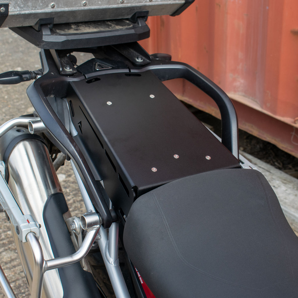 Pyramid Pillion Luggage Rack | Matte Black | Triumph Tiger 900/850 2020>Current