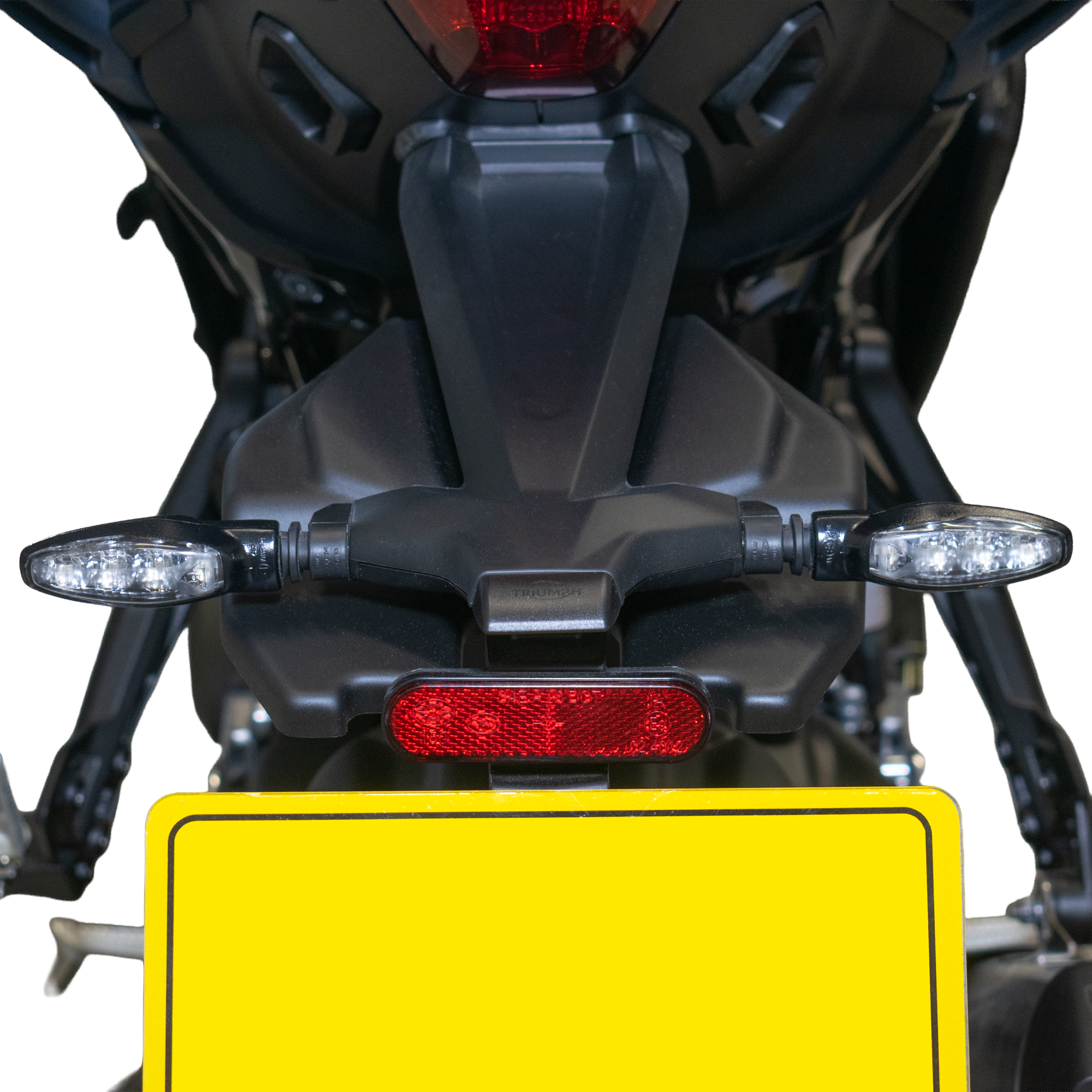 Pyramid Rear Splash Protector | Matte Black | Triumph Tiger Sport 800 2025>Current -   Pyramid Motorcycle Accessories