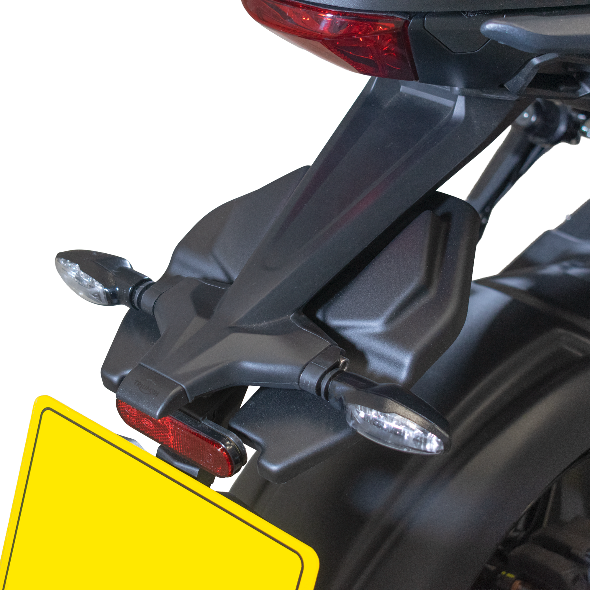 Pyramid Rear Splash Protector | Matte Black | Triumph Tiger Sport 800 2025>Current -   Pyramid Motorcycle Accessories