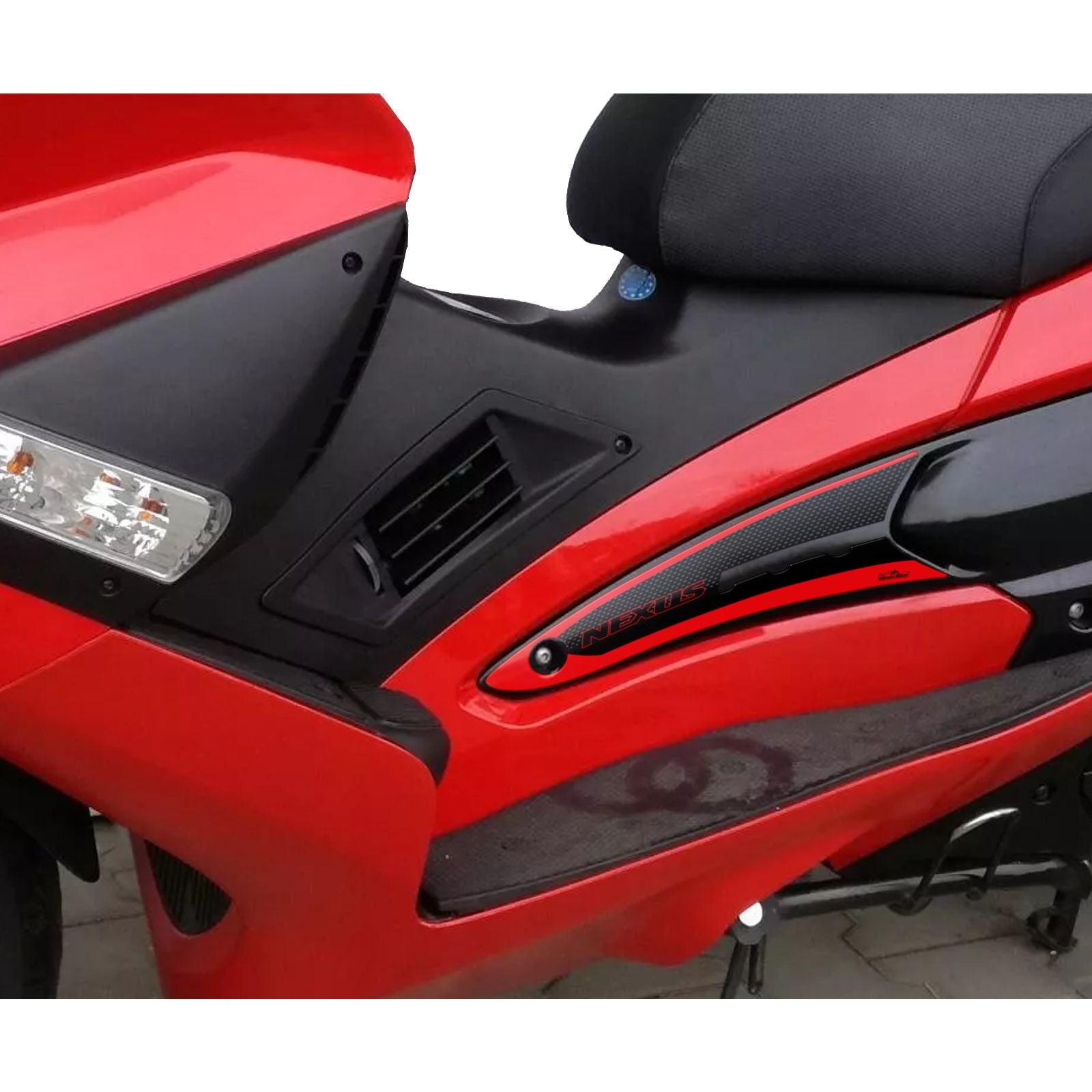 Resin Bike 3D Motorcycle Stickers - Footboard | Gilera Nexus 300/500 2007>2013 RB-1000156100004 -   Pyramid Motorcycle Accessories