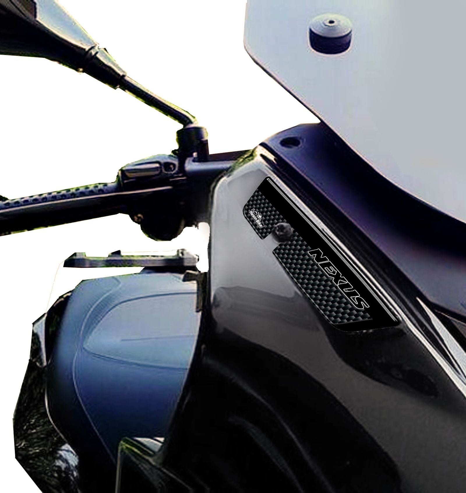 Resin Bike 3D Motorcycle Stickers - Front Fender | Gilera Nexus 300/500 2007>2013 RB-1000156500002 -   Pyramid Motorcycle Accessories