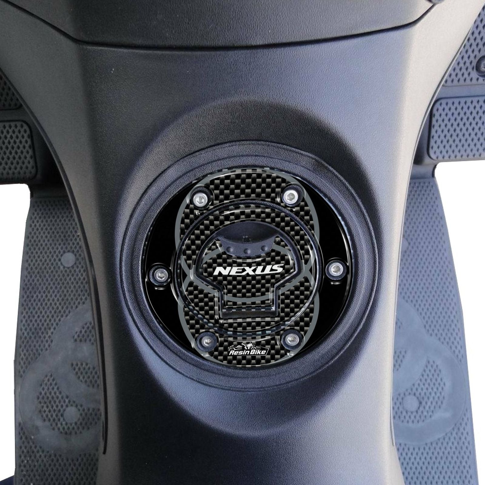 Resin Bike 3D Motorcycle Stickers - Fuel Cap | Gilera Nexus 300/500 2007>2013 RB-1000156700006 -   Pyramid Motorcycle Accessories