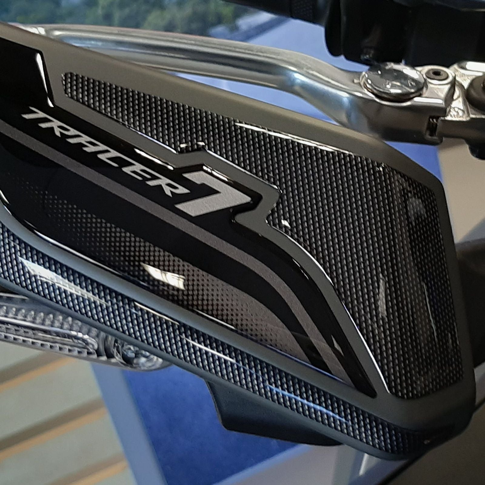 Resin Bike 3D Motorcycle Stickers - Handguards | Yamaha Tracer 7 2021>Current -   Pyramid Motorcycle Accessories