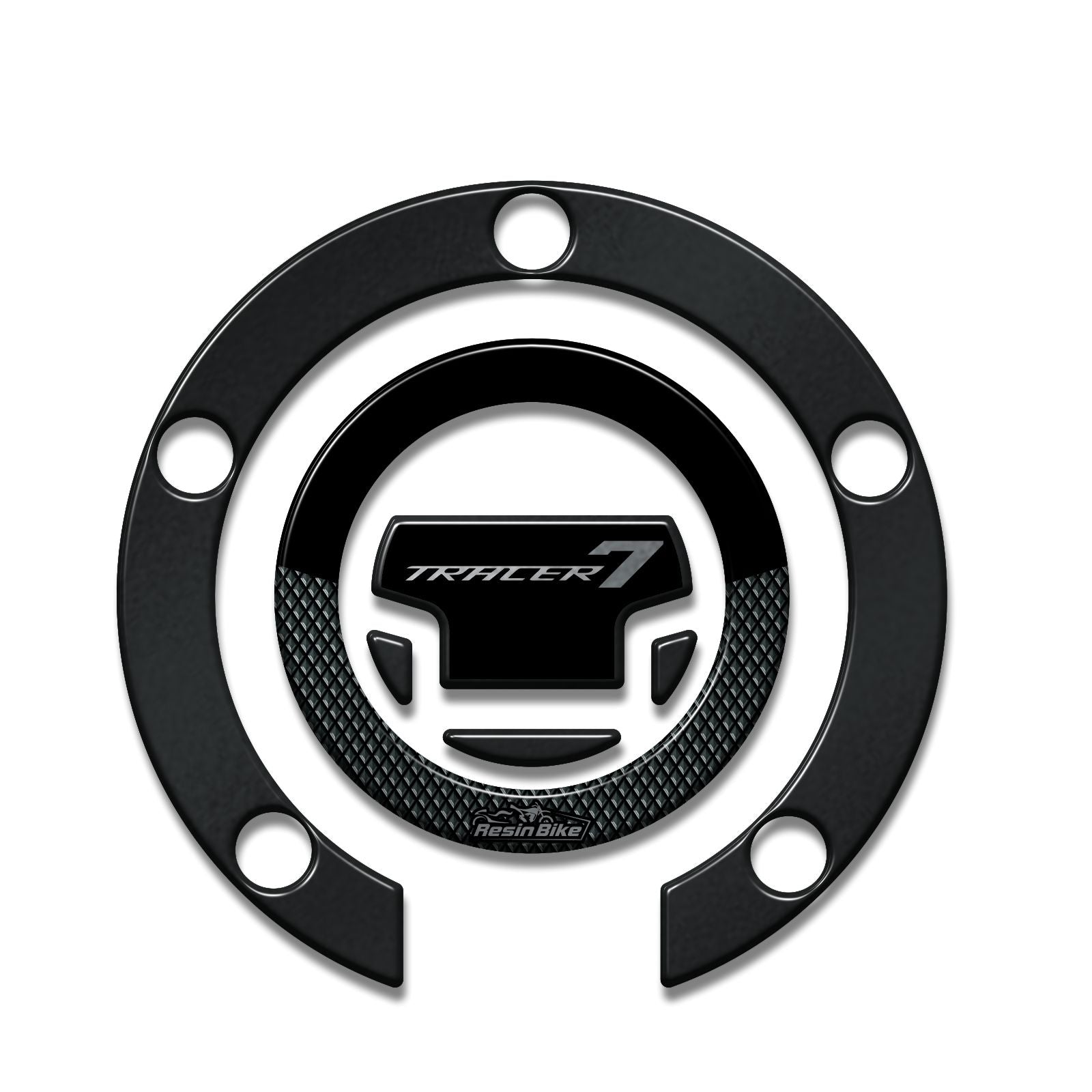 Resin Bike 3D Motorcycle Stickers - Fuel Cap | Yamaha Tracer 7 2021>2024 RB-1000158500000 -   Pyramid Motorcycle Accessories