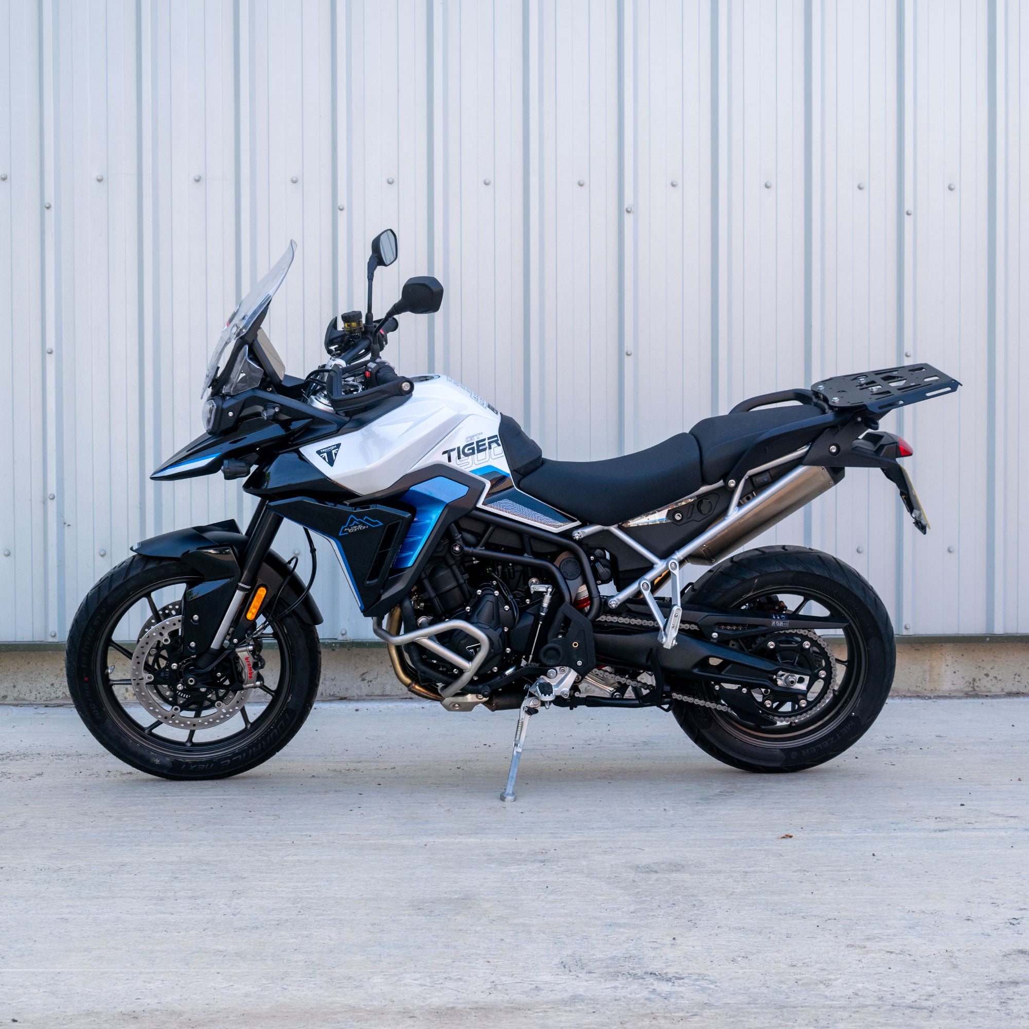 Pyramid Seat Rack | Matte Black | Triumph Tiger 900/1200 2020>Current