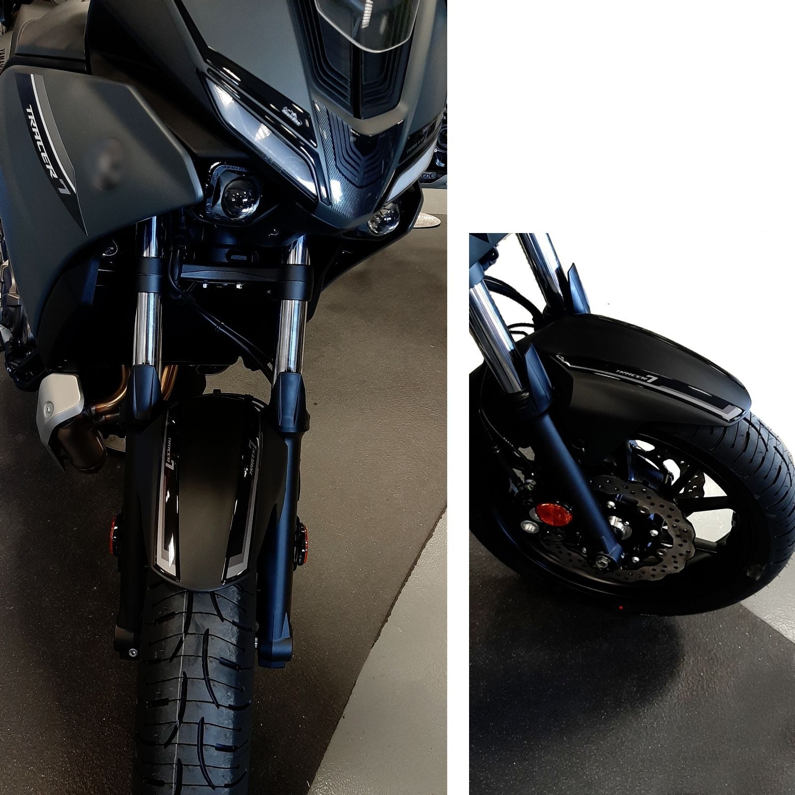 Resin Bike 3D Motorcycle Stickers - Front Fender | Yamaha Tracer 7 2021>2024 RB-1000158800001 -   Pyramid Motorcycle Accessories
