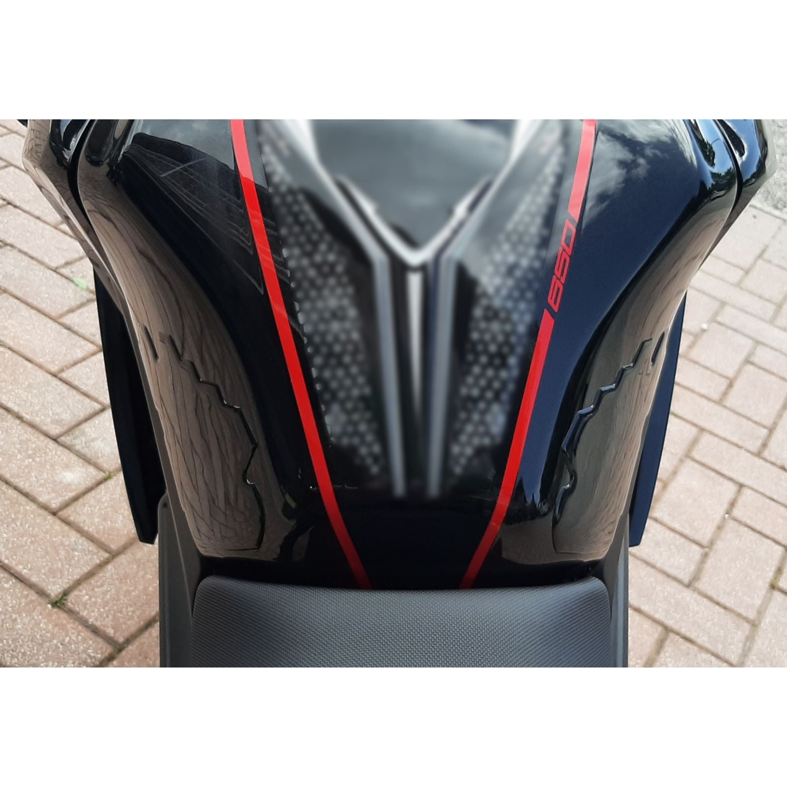Resin Bike 3D Motorcycle Stickers - Tank Sides | Kawasaki Versys 650 2017>2021 RB-1000437800005 -   Pyramid Motorcycle Accessories