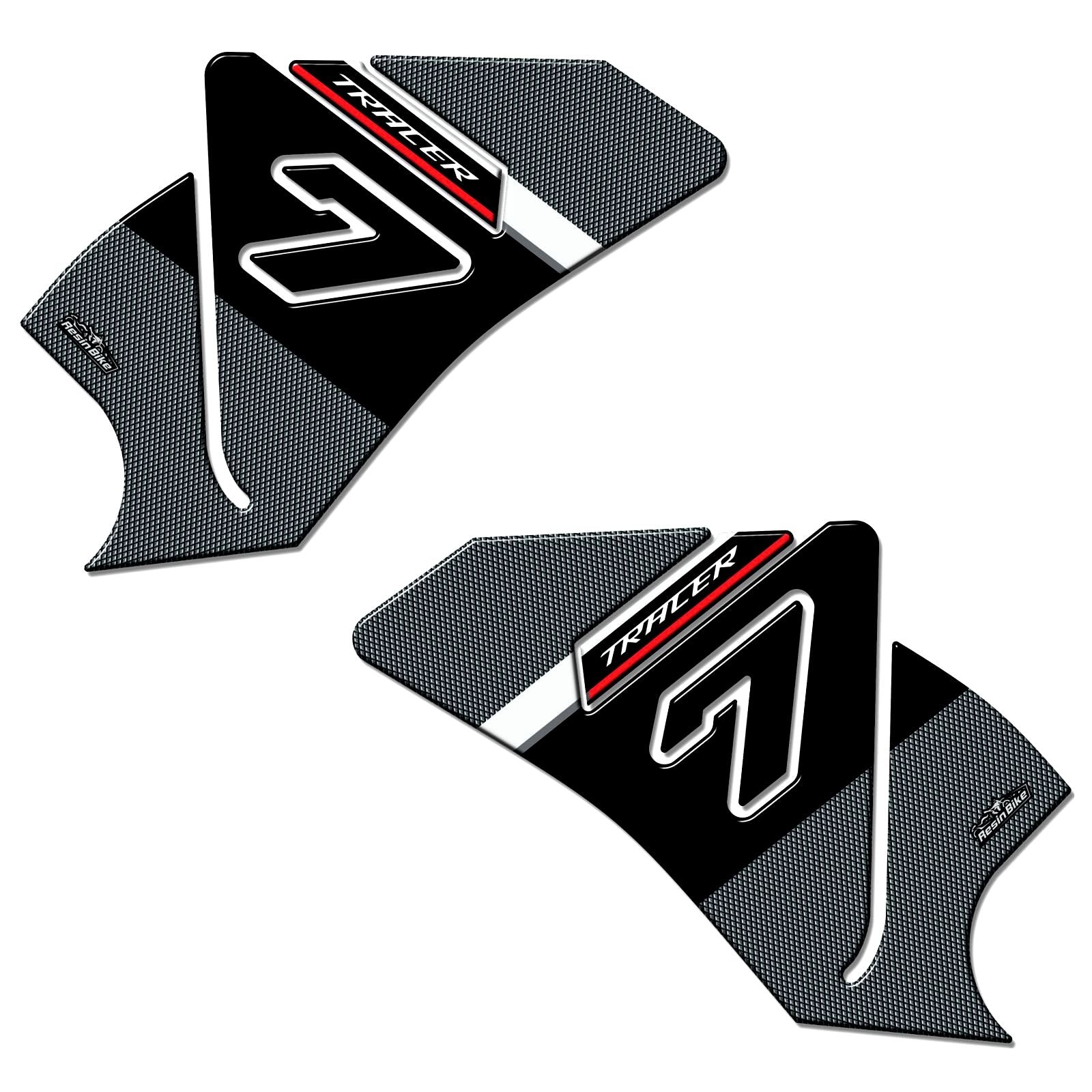 Resin Bike 3D Motorcycle Stickers - Tank Sides | Yamaha Tracer 7 2021>2024 RB-1000438000008 -   Pyramid Motorcycle Accessories