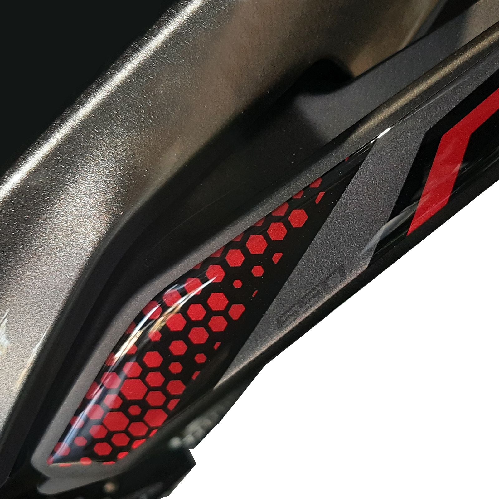 Resin Bike 3D Motorcycle Stickers - Passenger Handles | Kawasaki Versys 650 2017>2021 RB-1000438500003 -   Pyramid Motorcycle Accessories