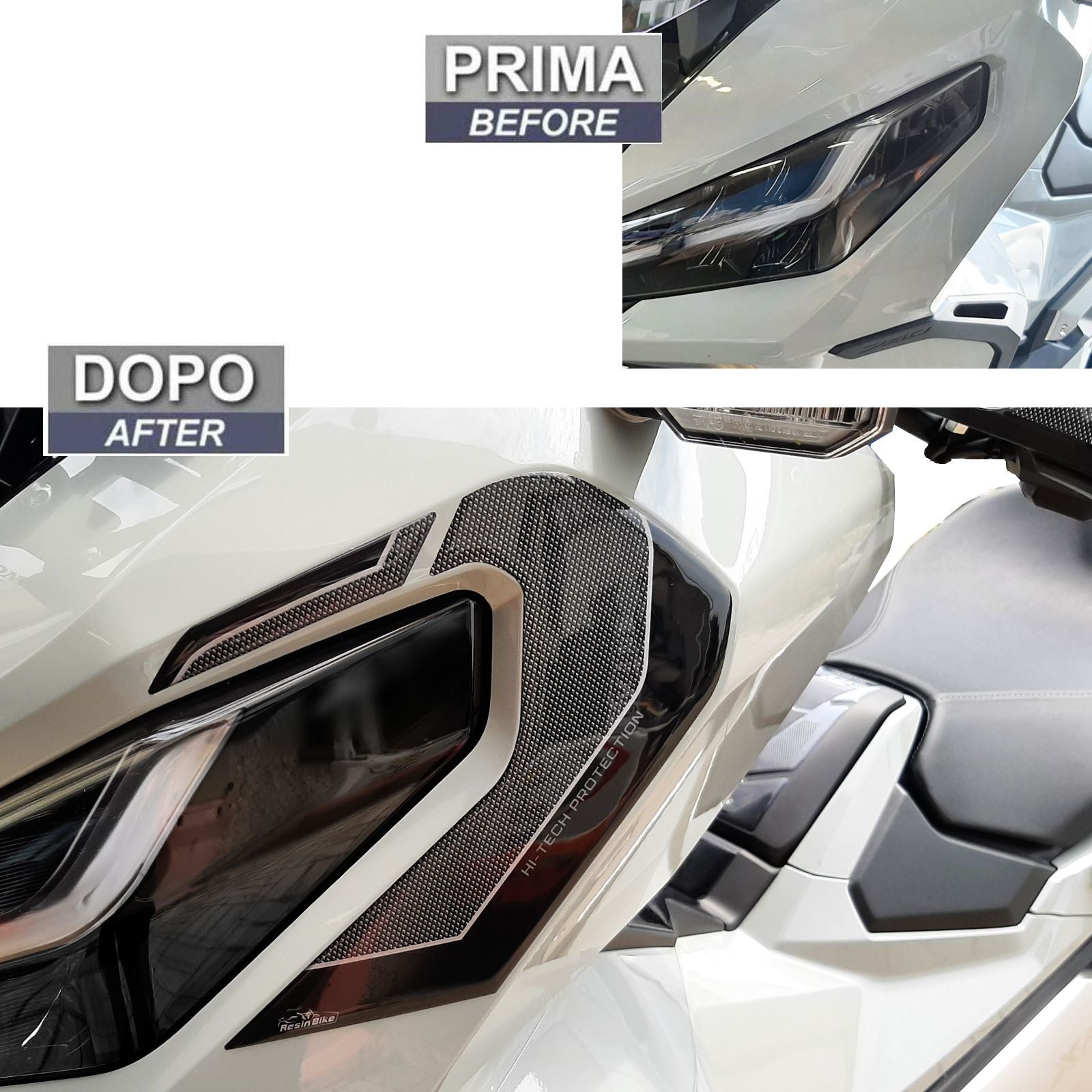 Resin Bike 3D Motorcycle Stickers - Side Panels | Honda X-Adv 2021>2024 -   Pyramid Motorcycle Accessories