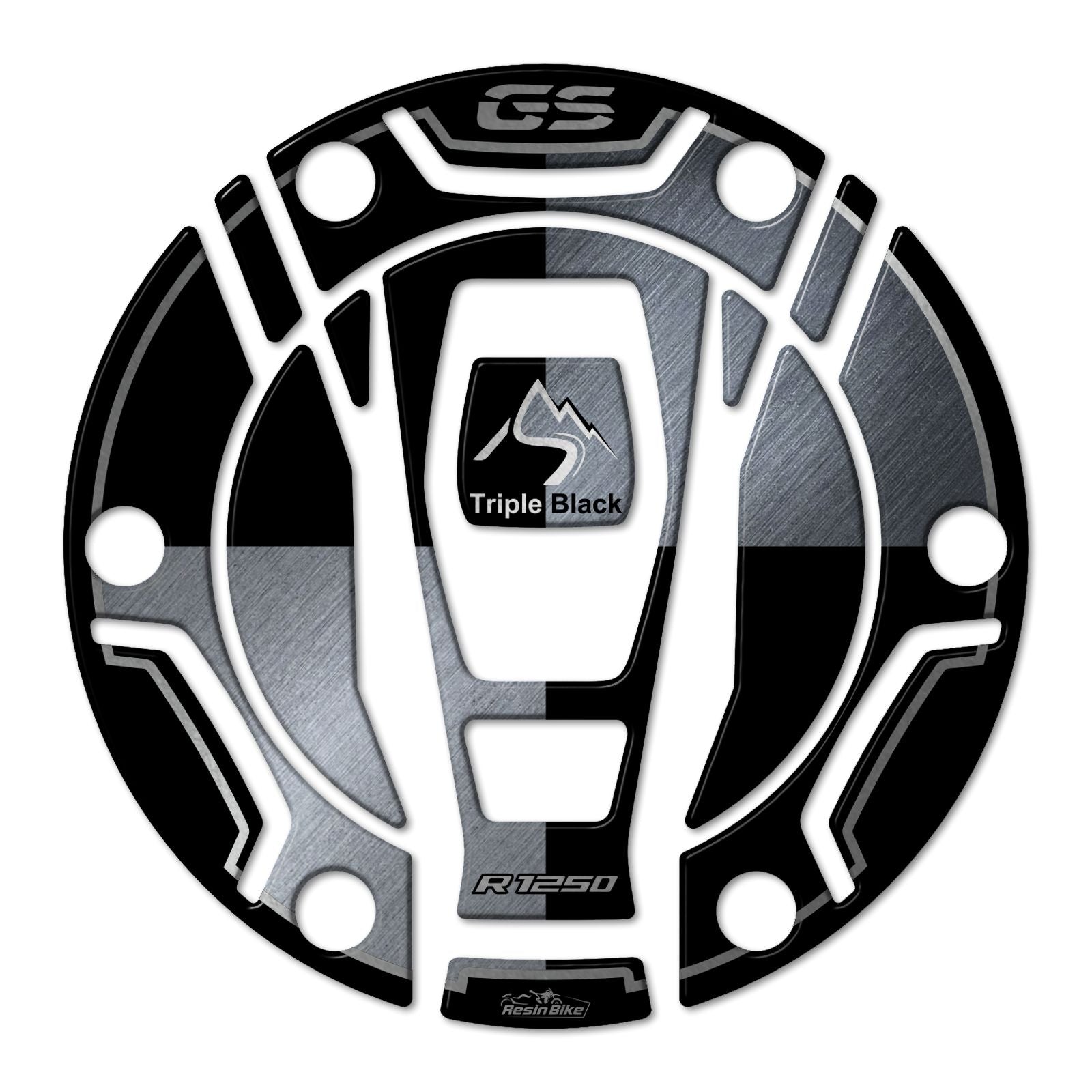 Resin Bike 3D Motorcycle Stickers - Fuel Cap | BMW R 1250 GS/GSA 2021>2024 -   Pyramid Motorcycle Accessories