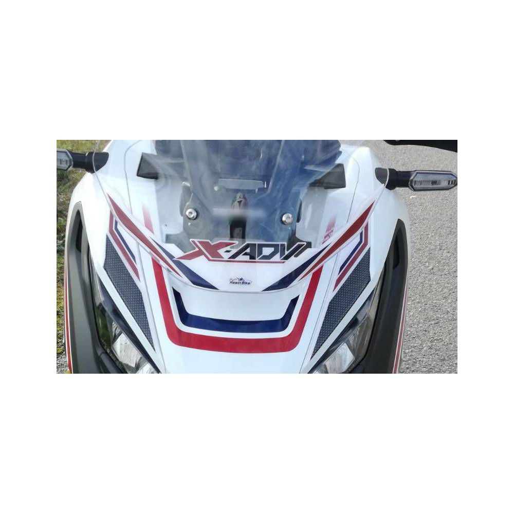 Resin Bike 3D Motorcycle Stickers - Front Fender | Honda X-Adv 2017>2020 RB-B56830R8 -   Pyramid Motorcycle Accessories
