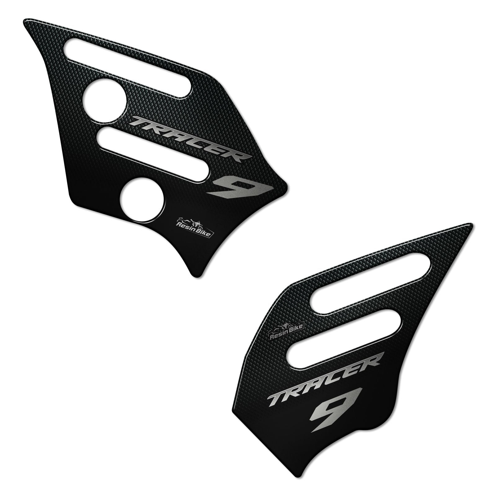 Resin Bike 3D Motorcycle Stickers - Heel Pads | Yamaha Tracer 9 2021>2024 RB-1000443800006 -   Pyramid Motorcycle Accessories