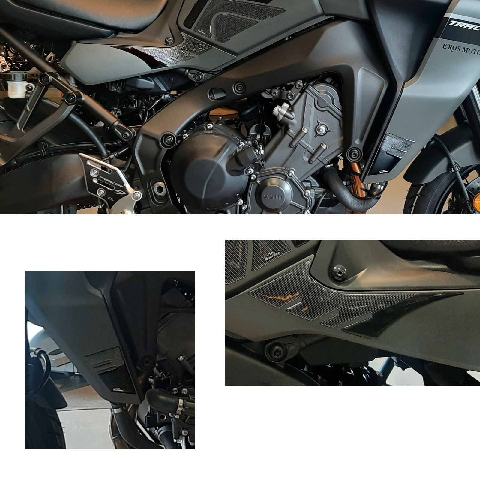 Resin Bike 3D Motorcycle Stickers - Tank Sides | Yamaha Tracer 9 2021>Current RB-1000444400007 -   Pyramid Motorcycle Accessories