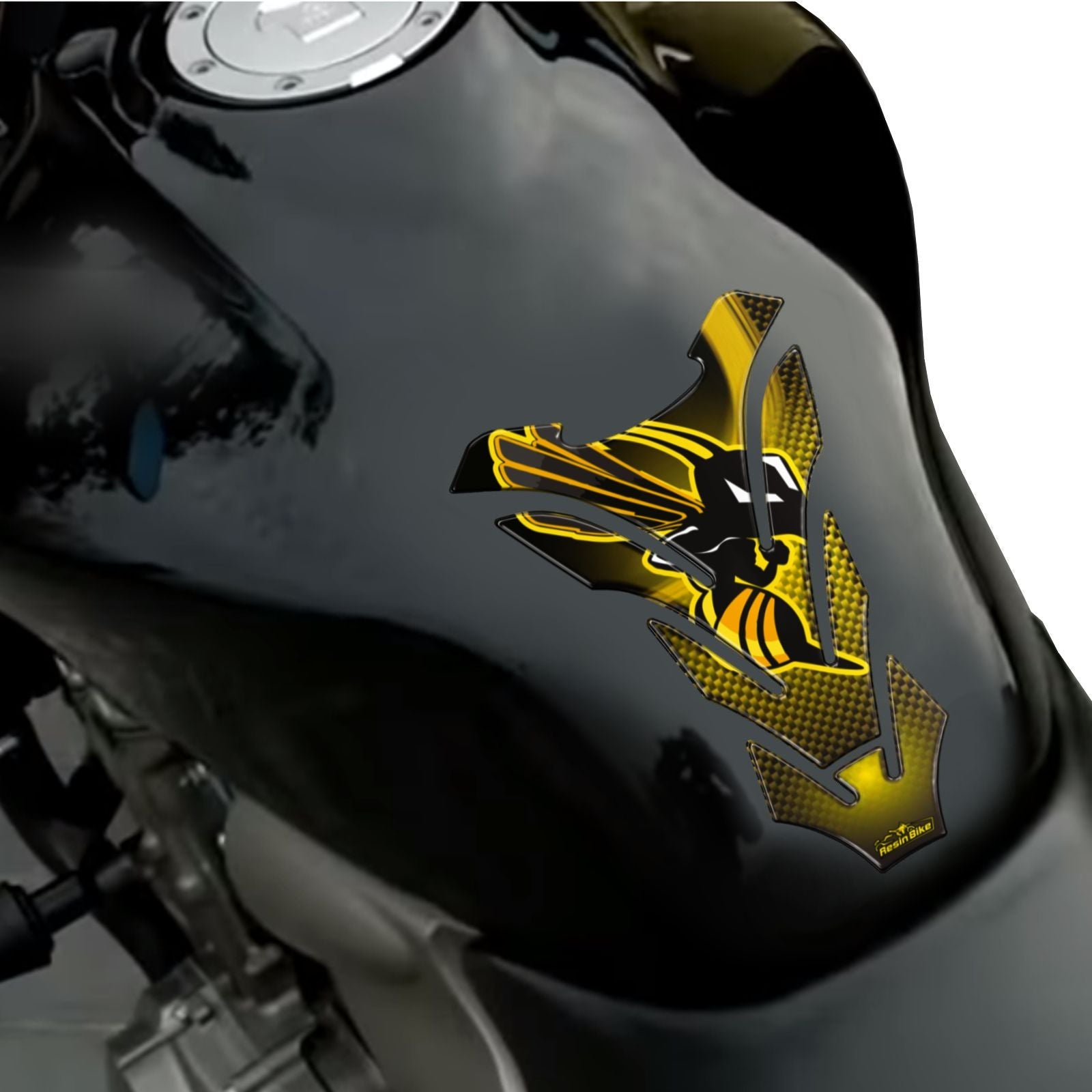 Resin Bike 3D Motorcycle Stickers - Tank Pad | Honda CB500/750/1000 Hornet -   Pyramid Motorcycle Accessories