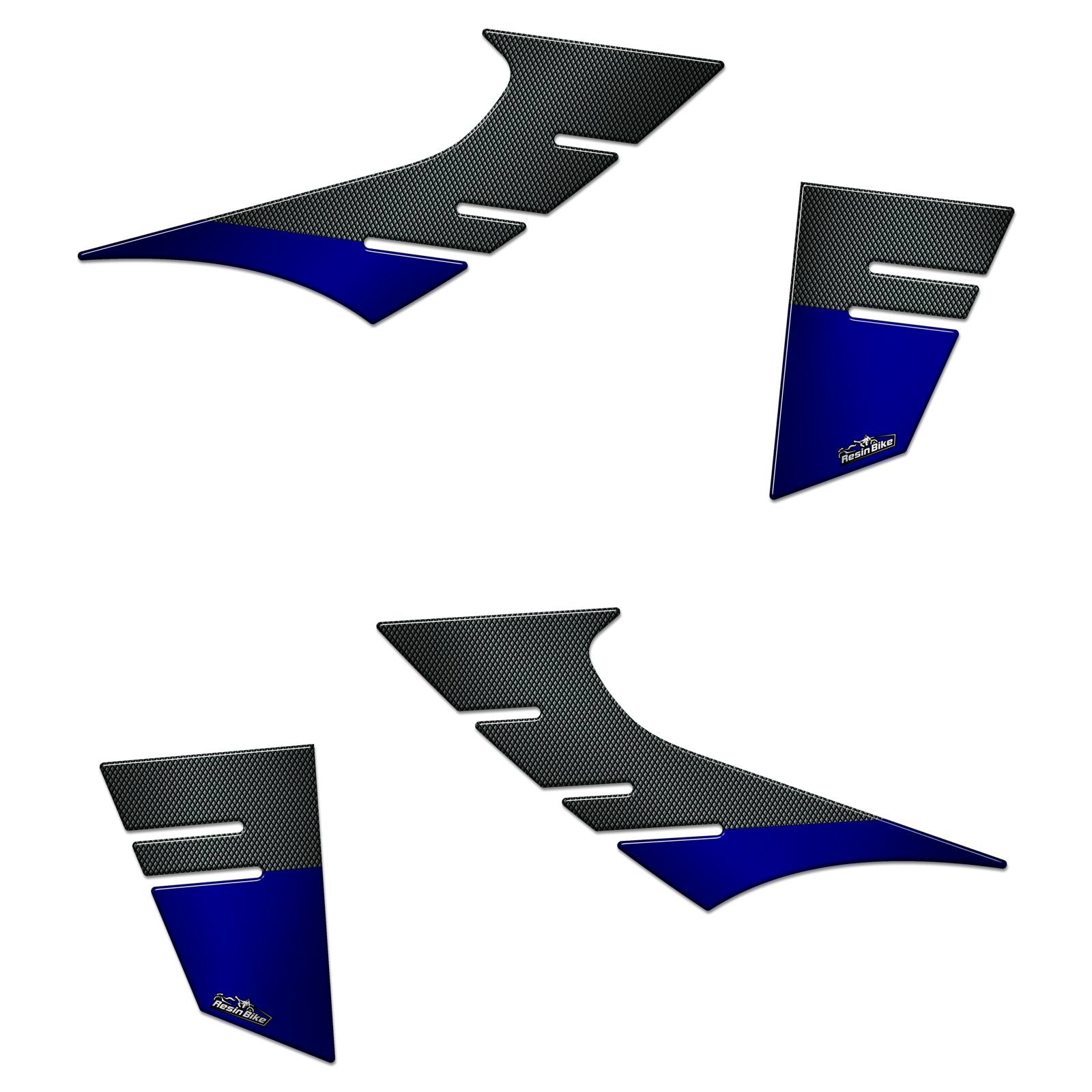 Resin Bike 3D Motorcycle Stickers - Tank Sides | Yamaha Tracer 9 2021>Current RB-1000445600000 -   Pyramid Motorcycle Accessories