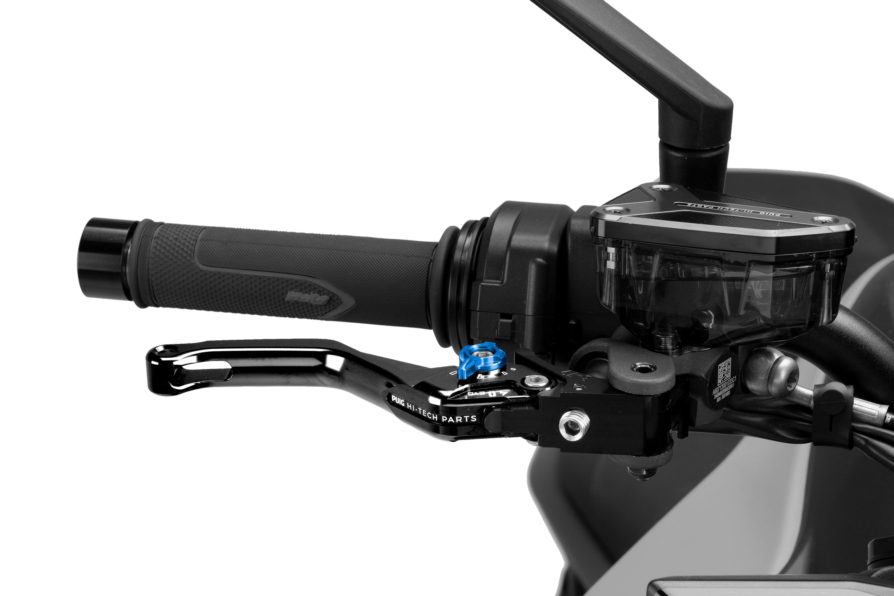 Puig 4.0 Lever - Short - Front Brake/Right Hand-M4130NA-Levers-Pyramid Motorcycle Accessories