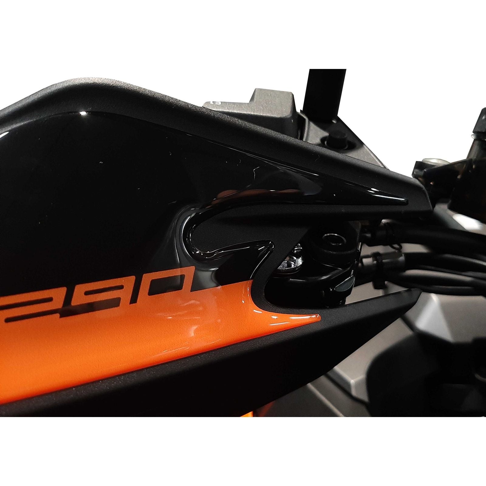 Resin Bike 3D Motorcycle Stickers - Handguards | KTM 1290 Super Adventure S 2021>2025 -   Pyramid Motorcycle Accessories