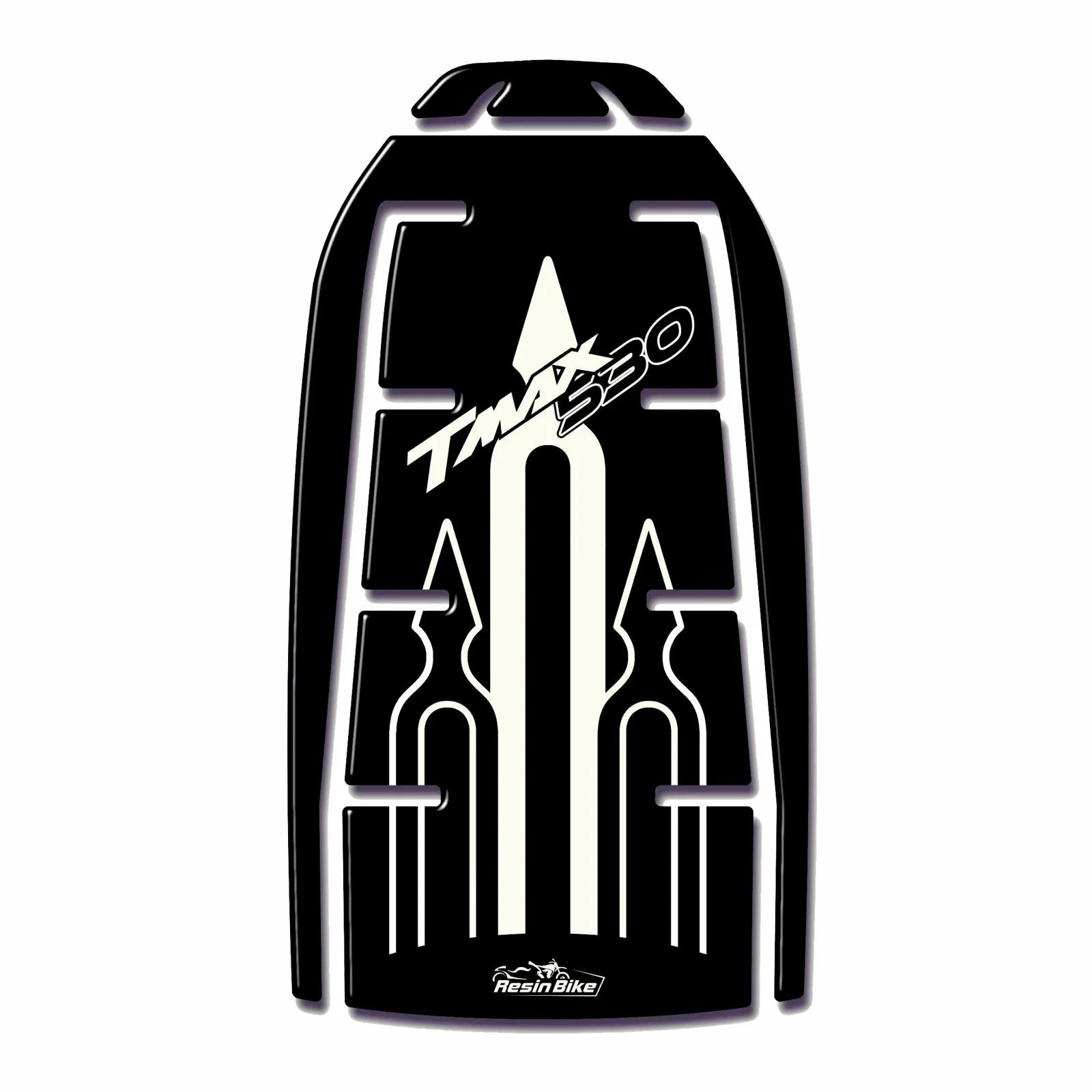 Resin Bike 3D Motorcycle Stickers - Bodywork Protection | Yamaha TMAX 530 2017>2019 -   Pyramid Motorcycle Accessories