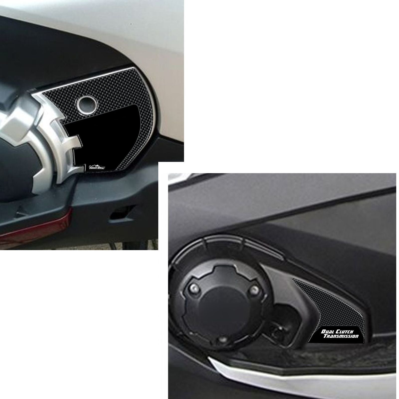Resin Bike 3D Motorcycle Stickers - Variator Cover | Honda NC 750 D Integra 2014>2015 -   Pyramid Motorcycle Accessories