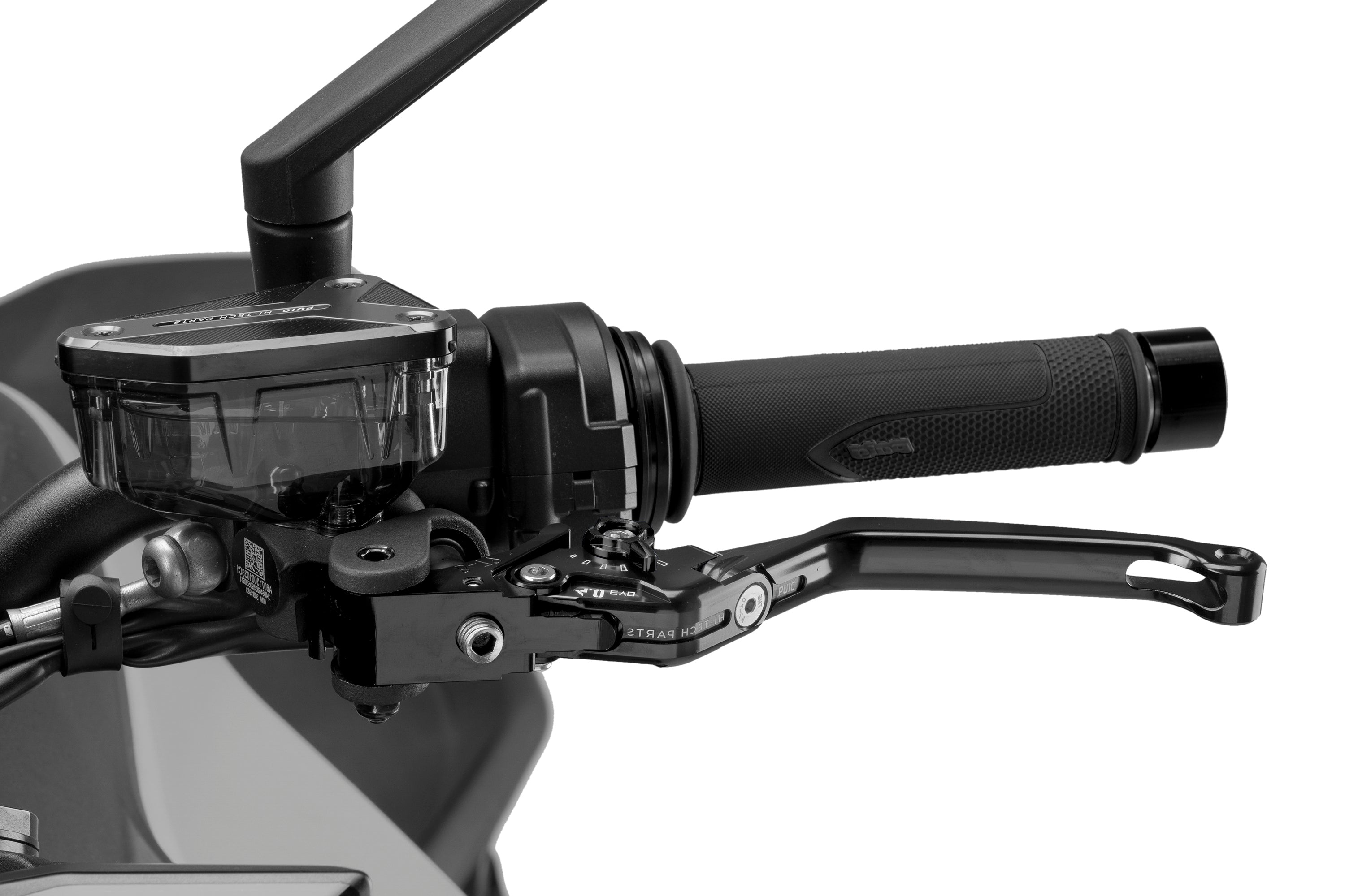 Puig 4.0 Lever - Foldable - Clutch/Rear Brake/Left Hand-M4210NN-Levers-Pyramid Motorcycle Accessories