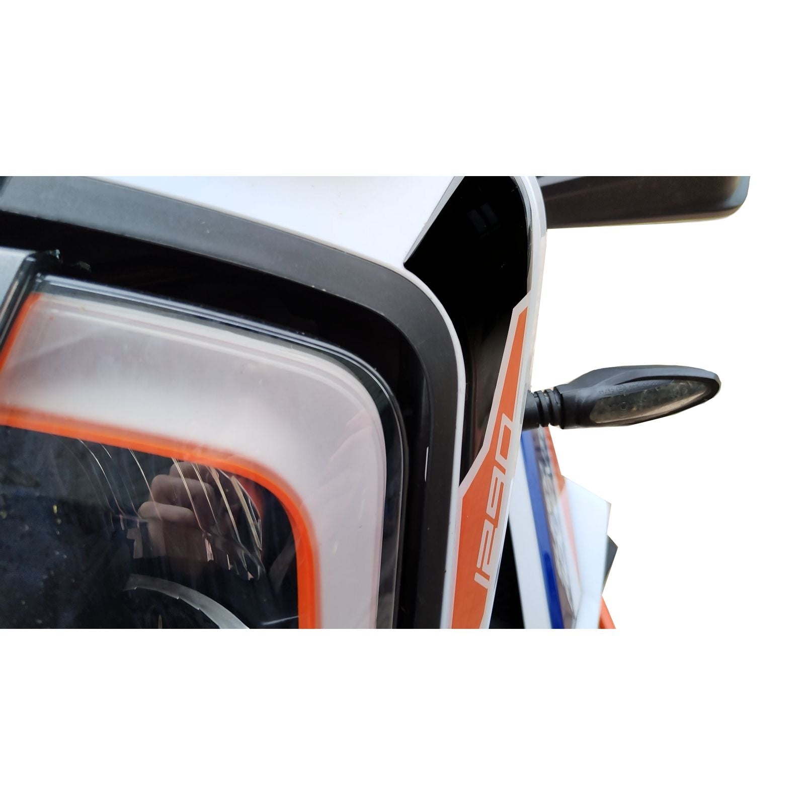 Resin Bike 3D Motorcycle Stickers - Front Fender | KTM 1290 Super Adventure R 2021>Current RB-1000448400003 -   Pyramid Motorcycle Accessories