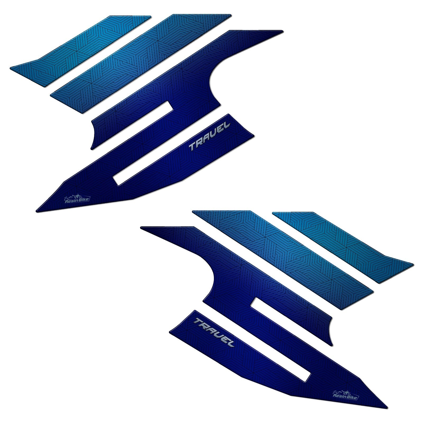 Resin Bike 3D Motorcycle Stickers - Tank Sides | KTM 1290 Super Adventure R 2021>Current -   Pyramid Motorcycle Accessories